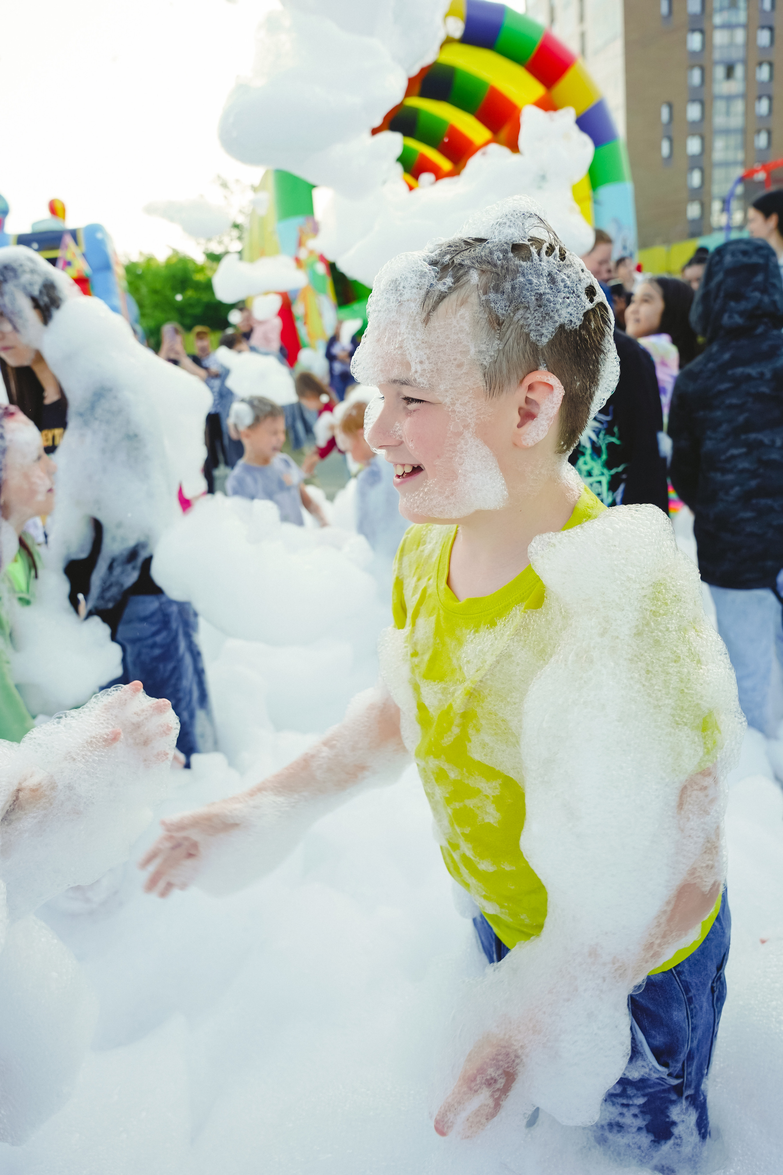 Открытие парка аттракционов «Галактика развлечений». Фотограф в детский сад в Екатеринбурге, выпускные альбомы Юлия Умерова