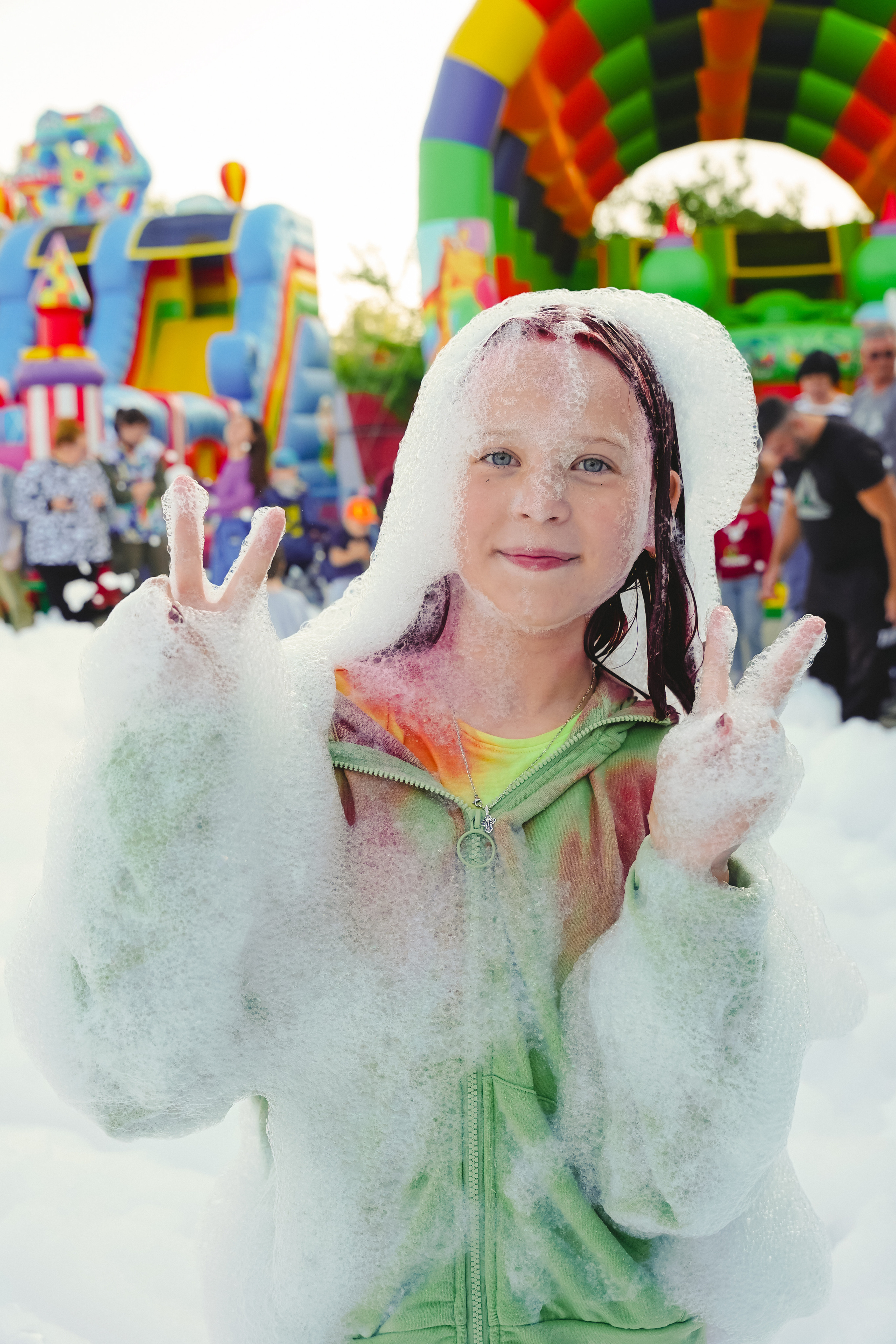 Открытие парка аттракционов «Галактика развлечений». Фотограф в детский сад в Екатеринбурге, выпускные альбомы Юлия Умерова