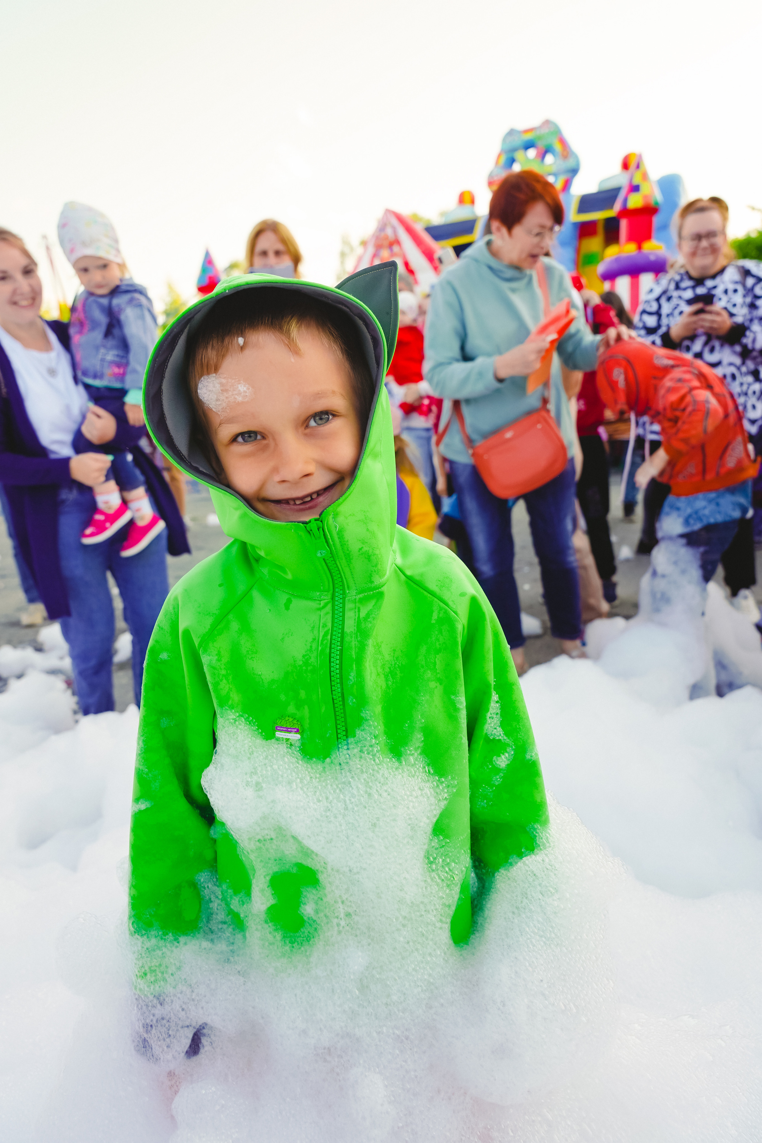 Открытие парка аттракционов «Галактика развлечений». Фотограф в детский сад в Екатеринбурге, выпускные альбомы Юлия Умерова