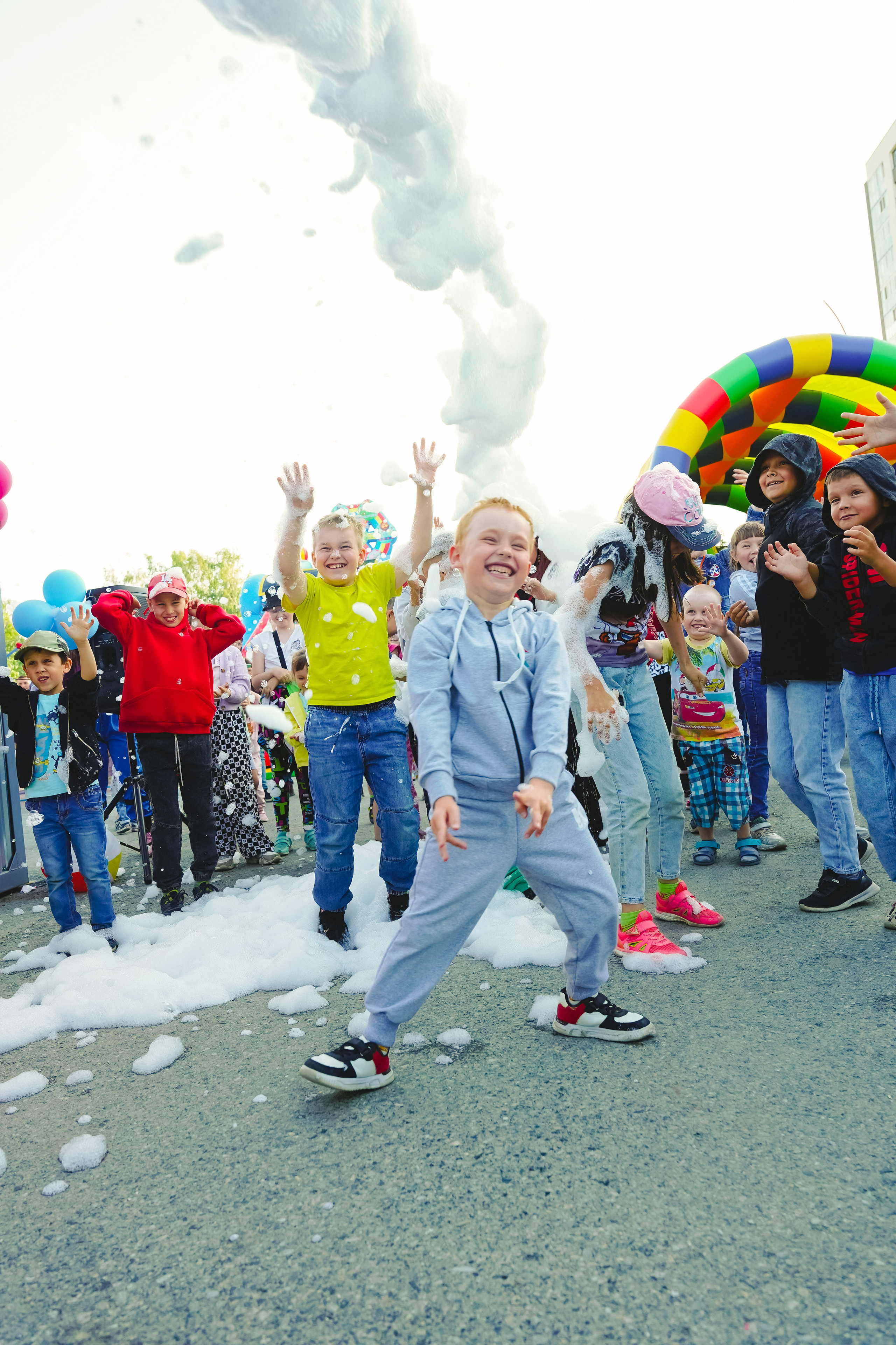 Открытие парка аттракционов «Галактика развлечений». Фотограф в детский сад в Екатеринбурге, выпускные альбомы Юлия Умерова
