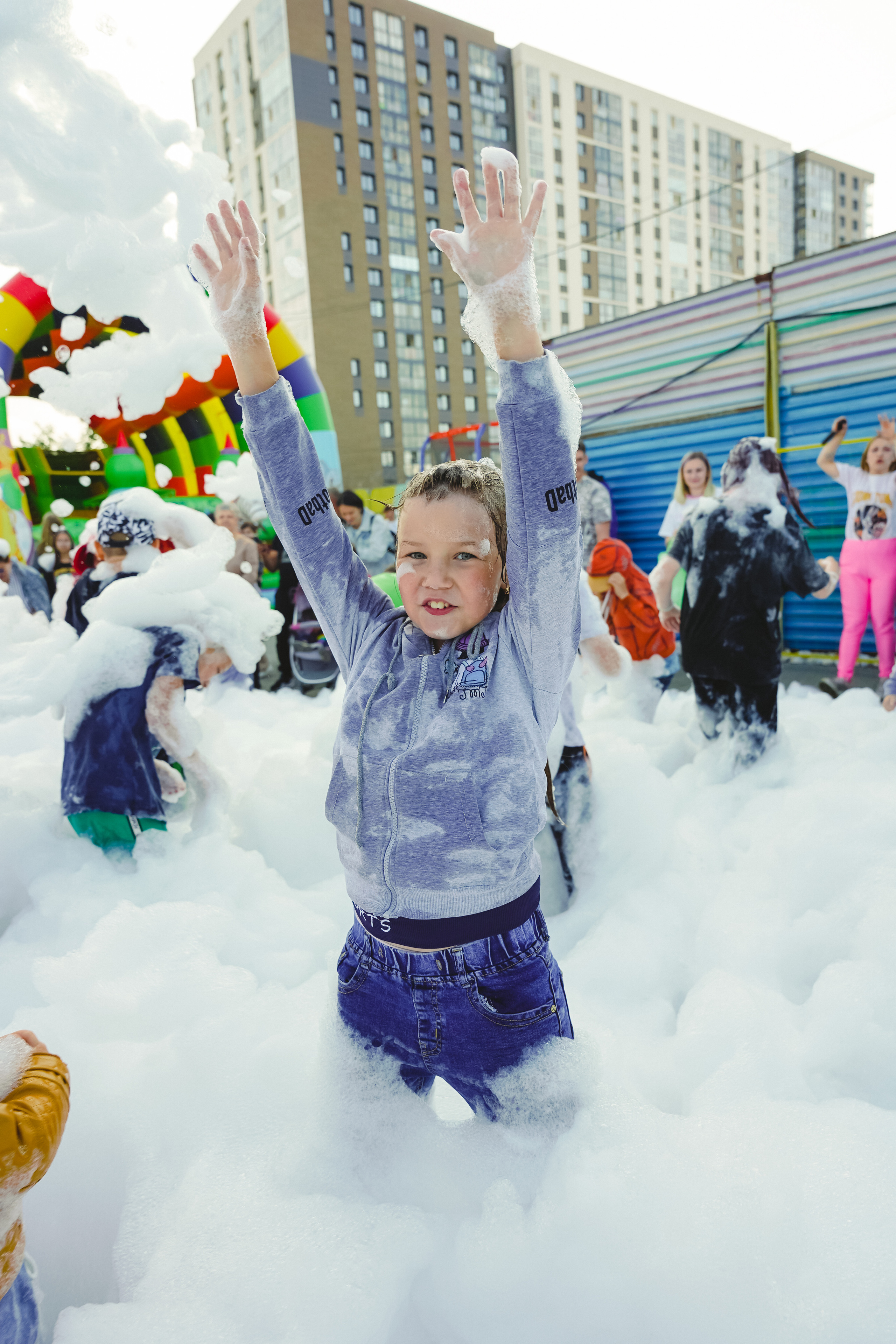 Открытие парка аттракционов «Галактика развлечений». Фотограф в детский сад в Екатеринбурге, выпускные альбомы Юлия Умерова