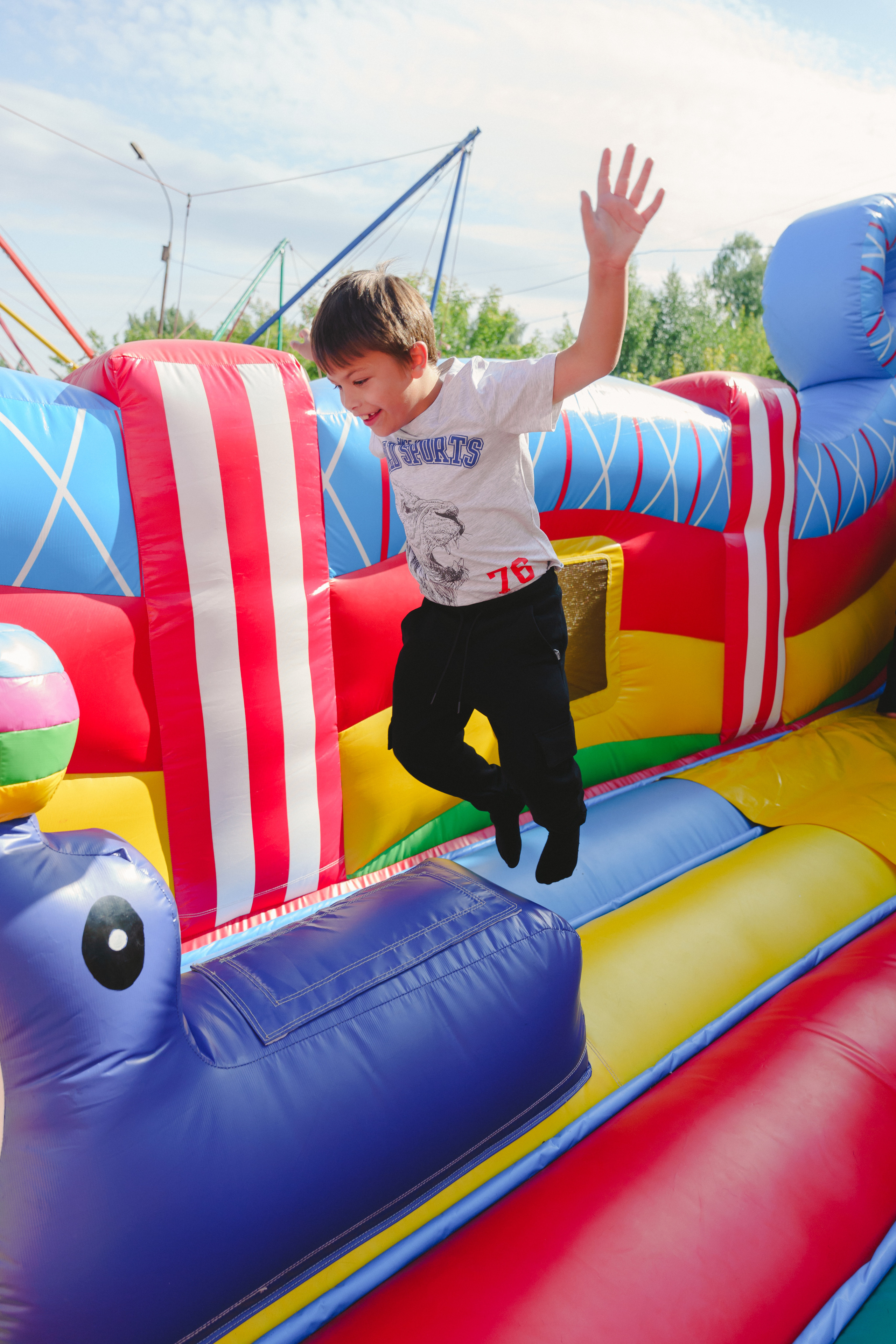 Открытие парка аттракционов «Галактика развлечений». Фотограф в детский сад в Екатеринбурге, выпускные альбомы Юлия Умерова