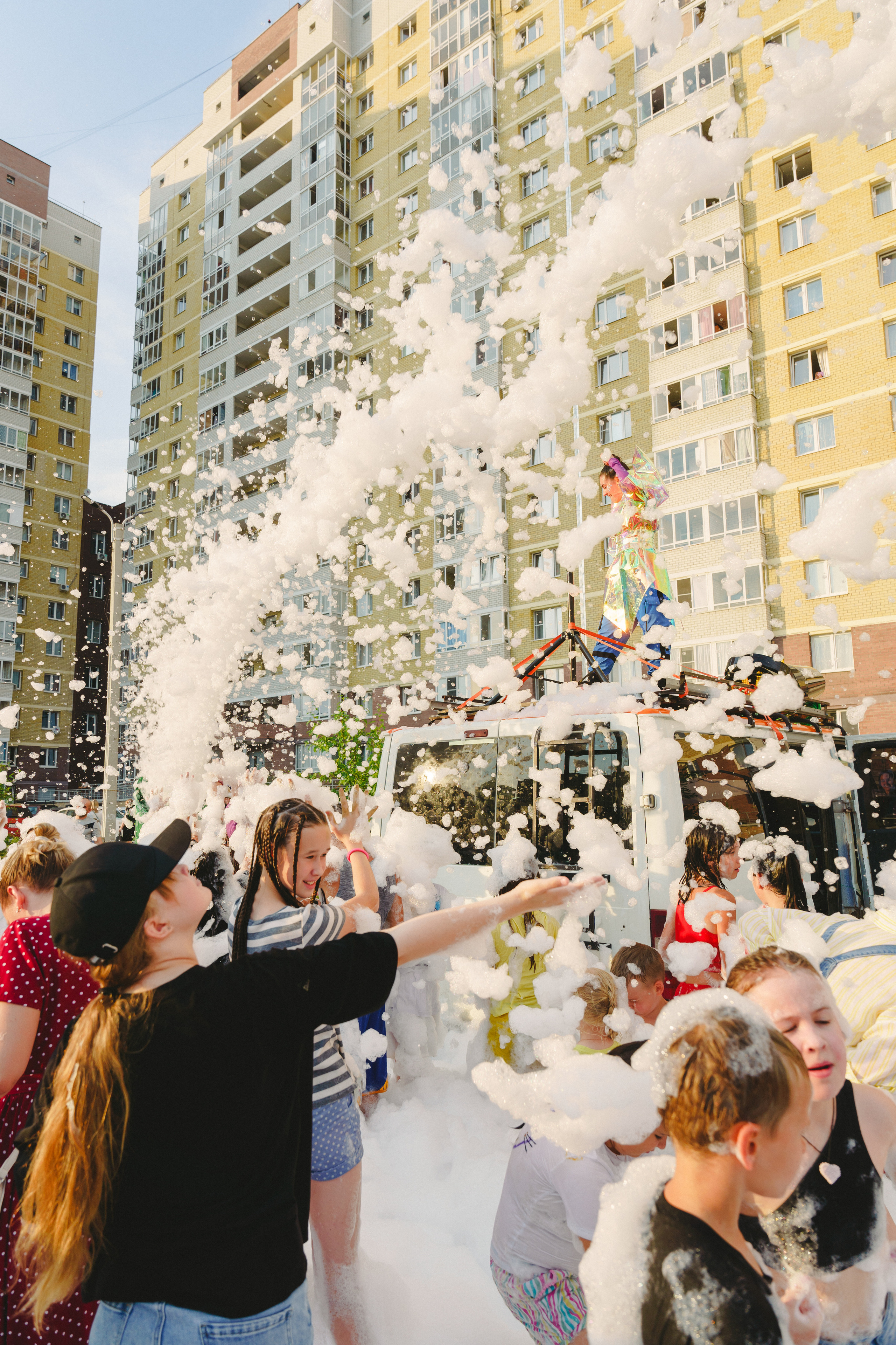 Пена — ПАТИ «Галактика развлечений» и «УК КОТ». Фотограф в детский сад в Екатеринбурге, выпускные альбомы Юлия Умерова