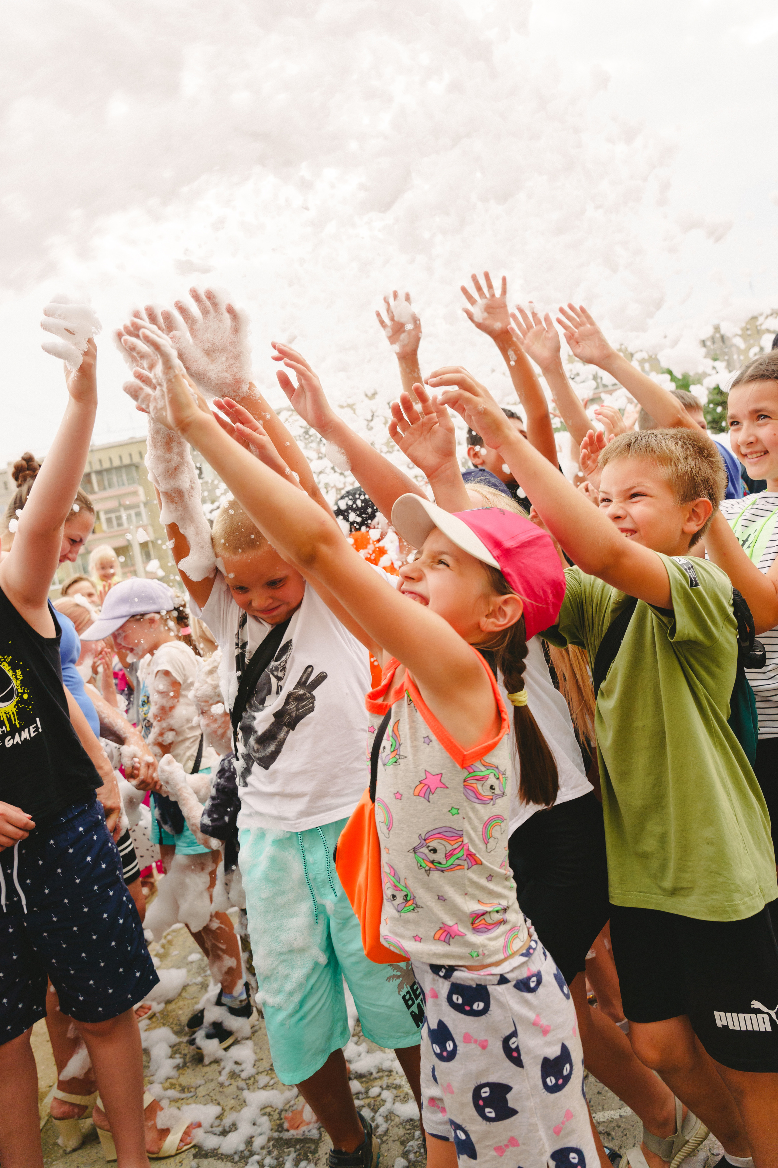 Пена — ПАТИ «Галактика развлечений» и «УК КОТ». Фотограф в детский сад в Екатеринбурге, выпускные альбомы Юлия Умерова