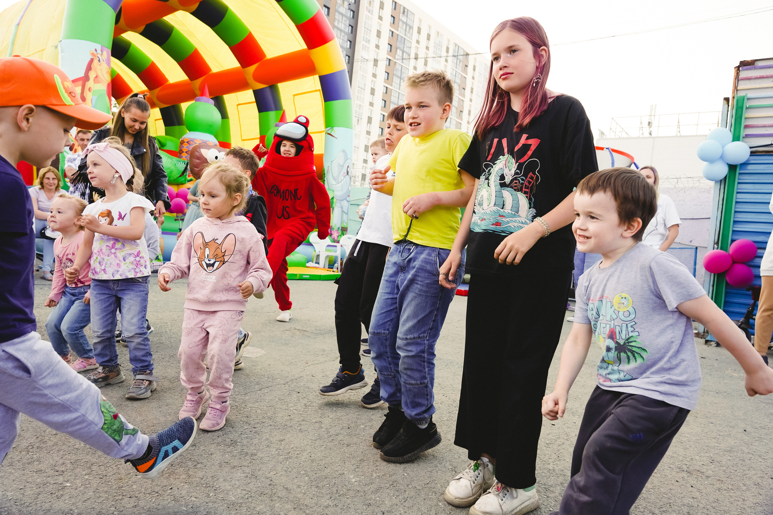 Открытие парка аттракционов «Галактика развлечений». Фотограф в детский сад в Екатеринбурге, выпускные альбомы Юлия Умерова