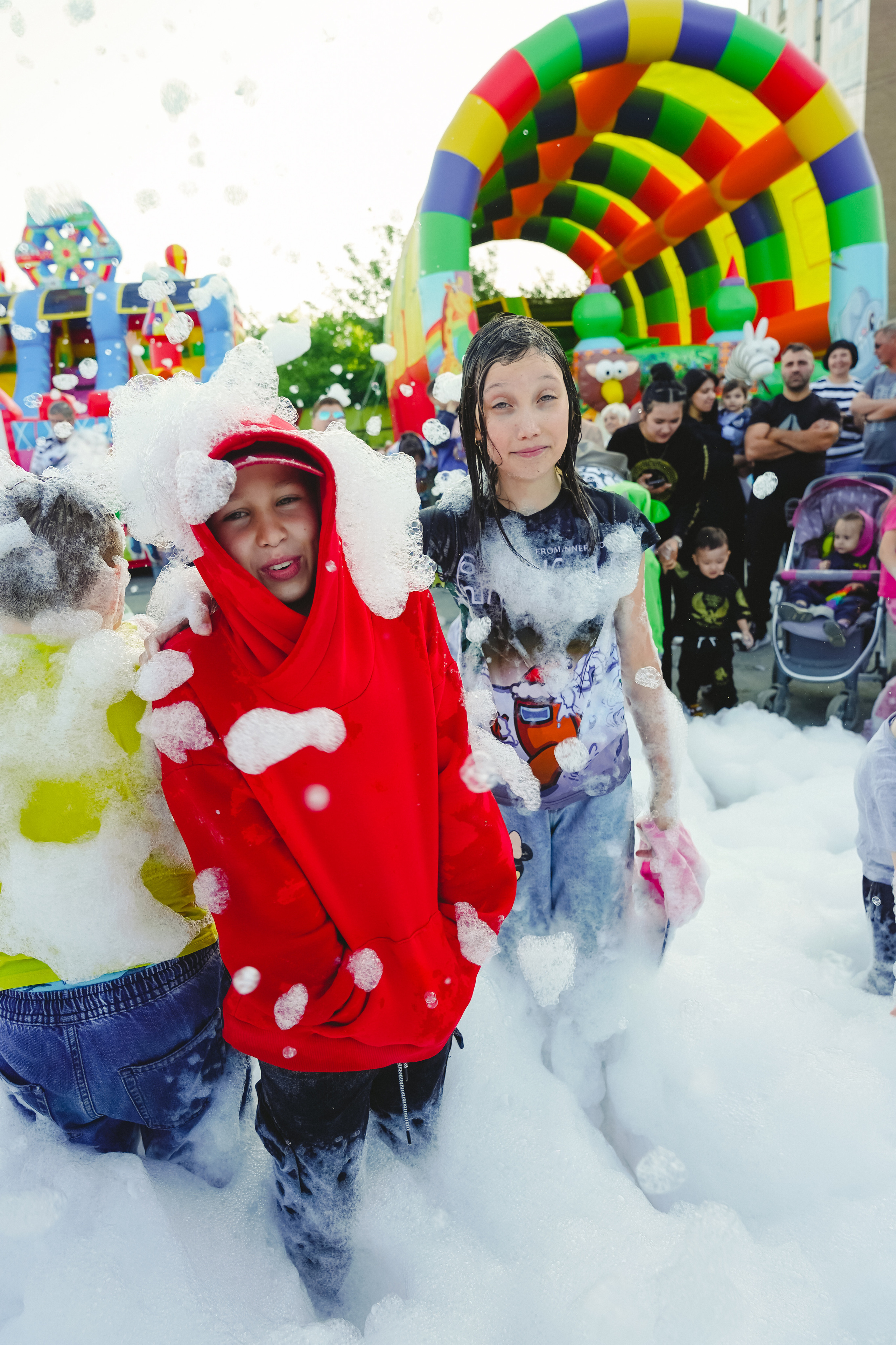 Открытие парка аттракционов «Галактика развлечений». Фотограф в детский сад в Екатеринбурге, выпускные альбомы Юлия Умерова