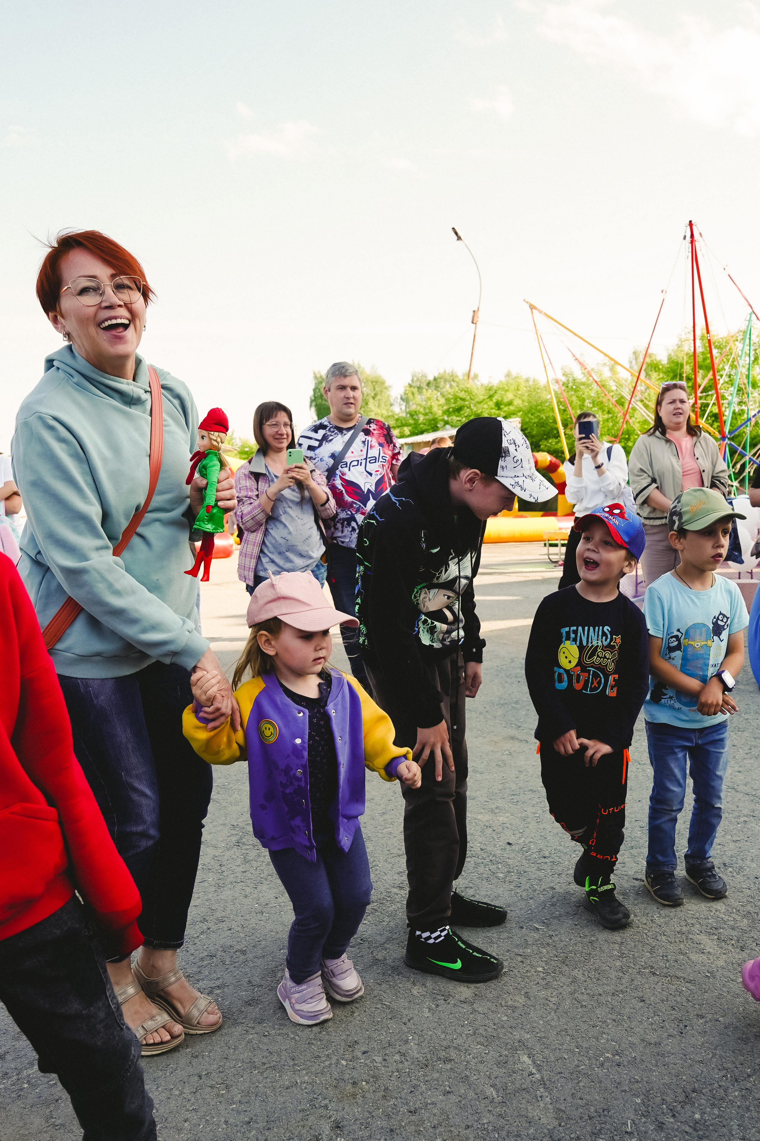 Открытие парка аттракционов «Галактика развлечений». Фотограф в детский сад в Екатеринбурге, выпускные альбомы Юлия Умерова