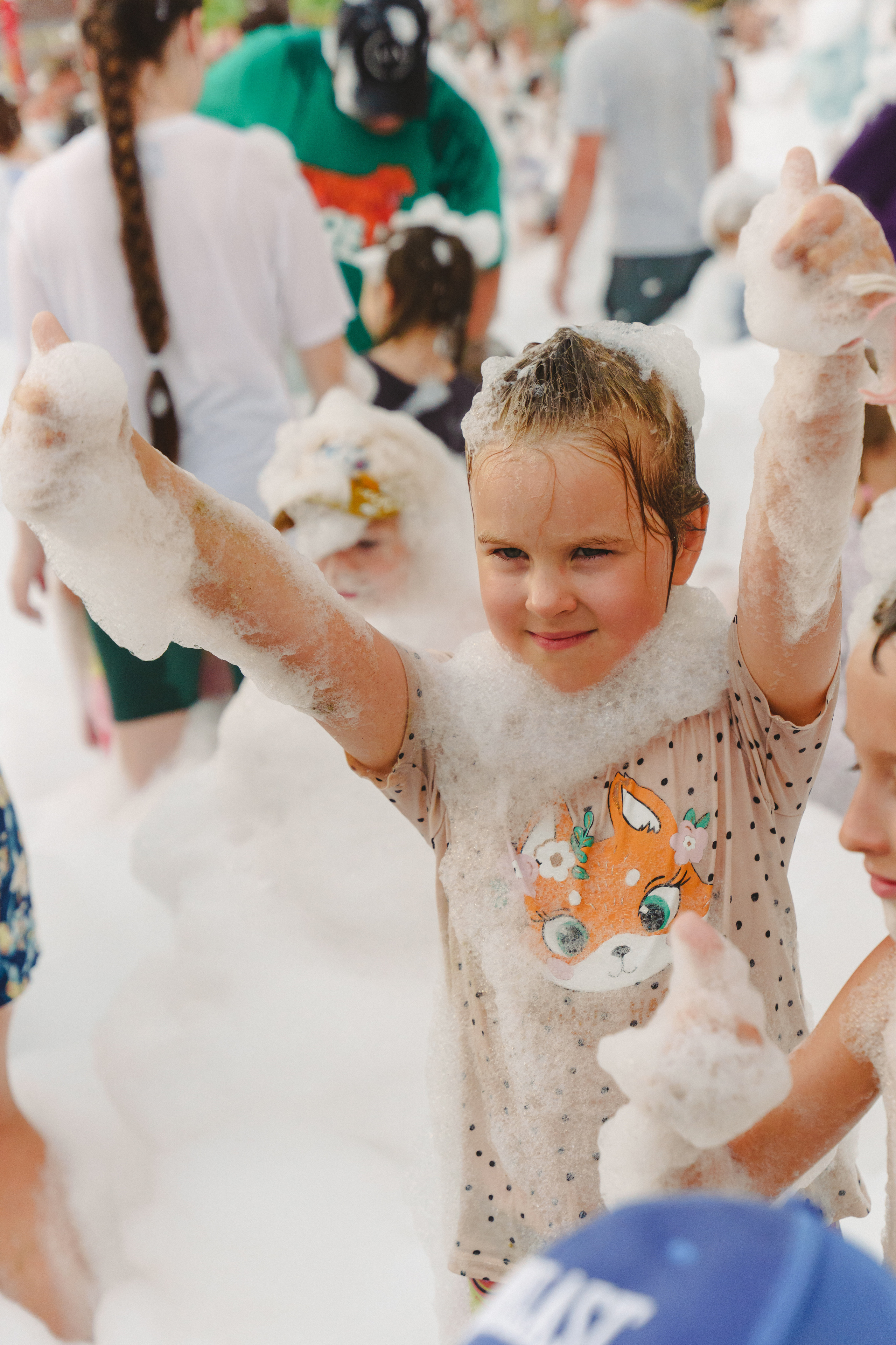 Пена — ПАТИ «Галактика развлечений» и «УК КОТ». Фотограф в детский сад в Екатеринбурге, выпускные альбомы Юлия Умерова