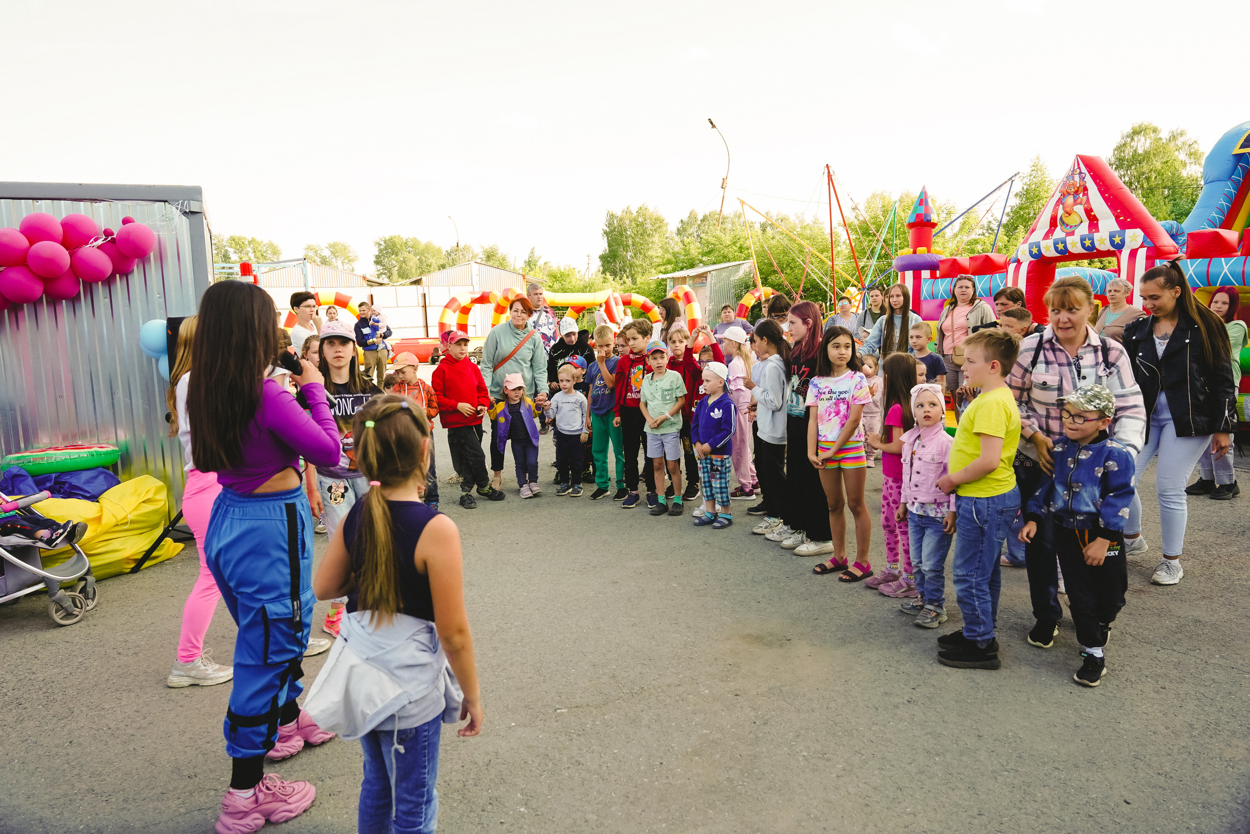 Открытие парка аттракционов «Галактика развлечений». Фотограф в детский сад в Екатеринбурге, выпускные альбомы Юлия Умерова