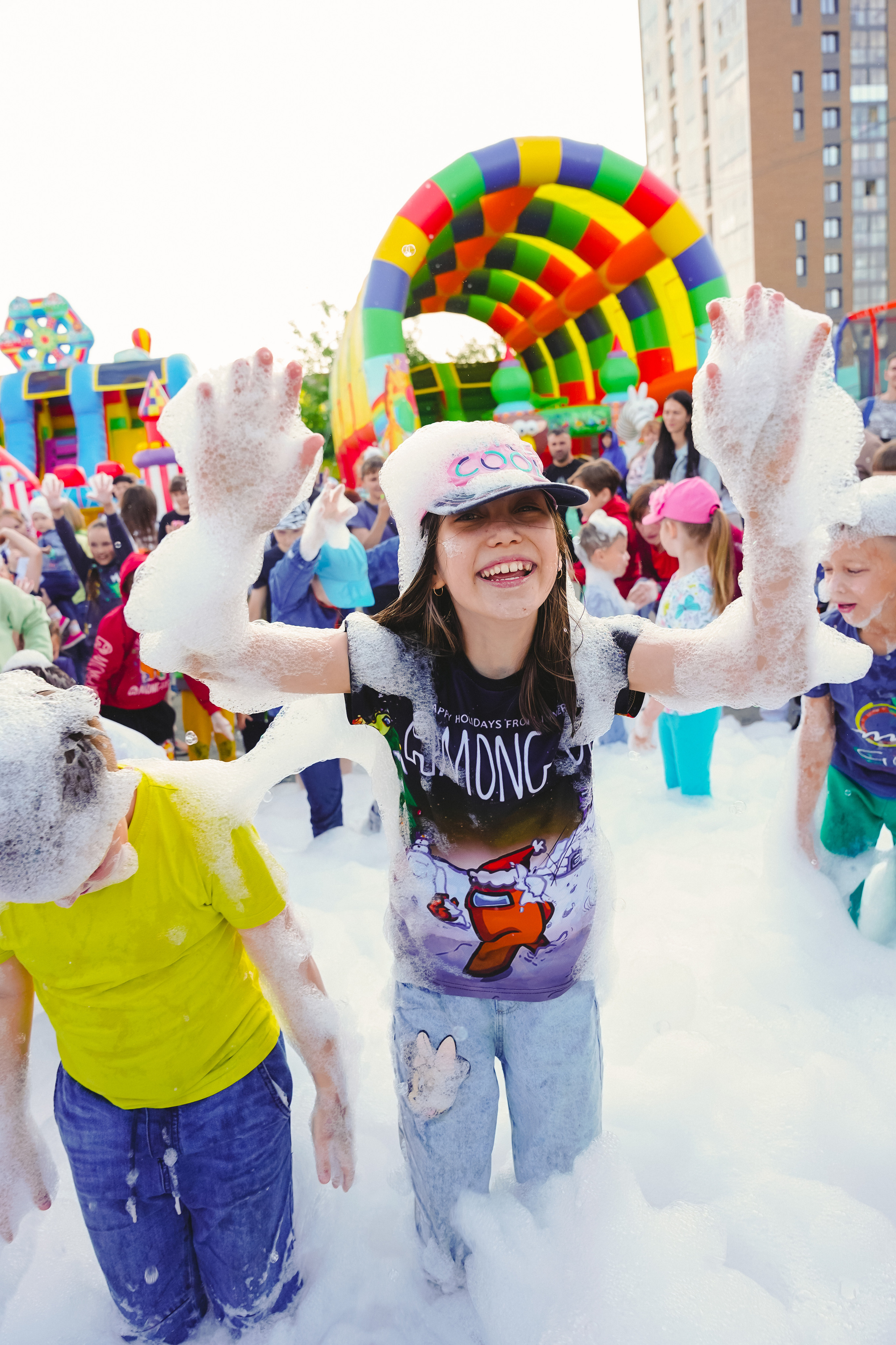 Открытие парка аттракционов «Галактика развлечений». Фотограф в детский сад в Екатеринбурге, выпускные альбомы Юлия Умерова