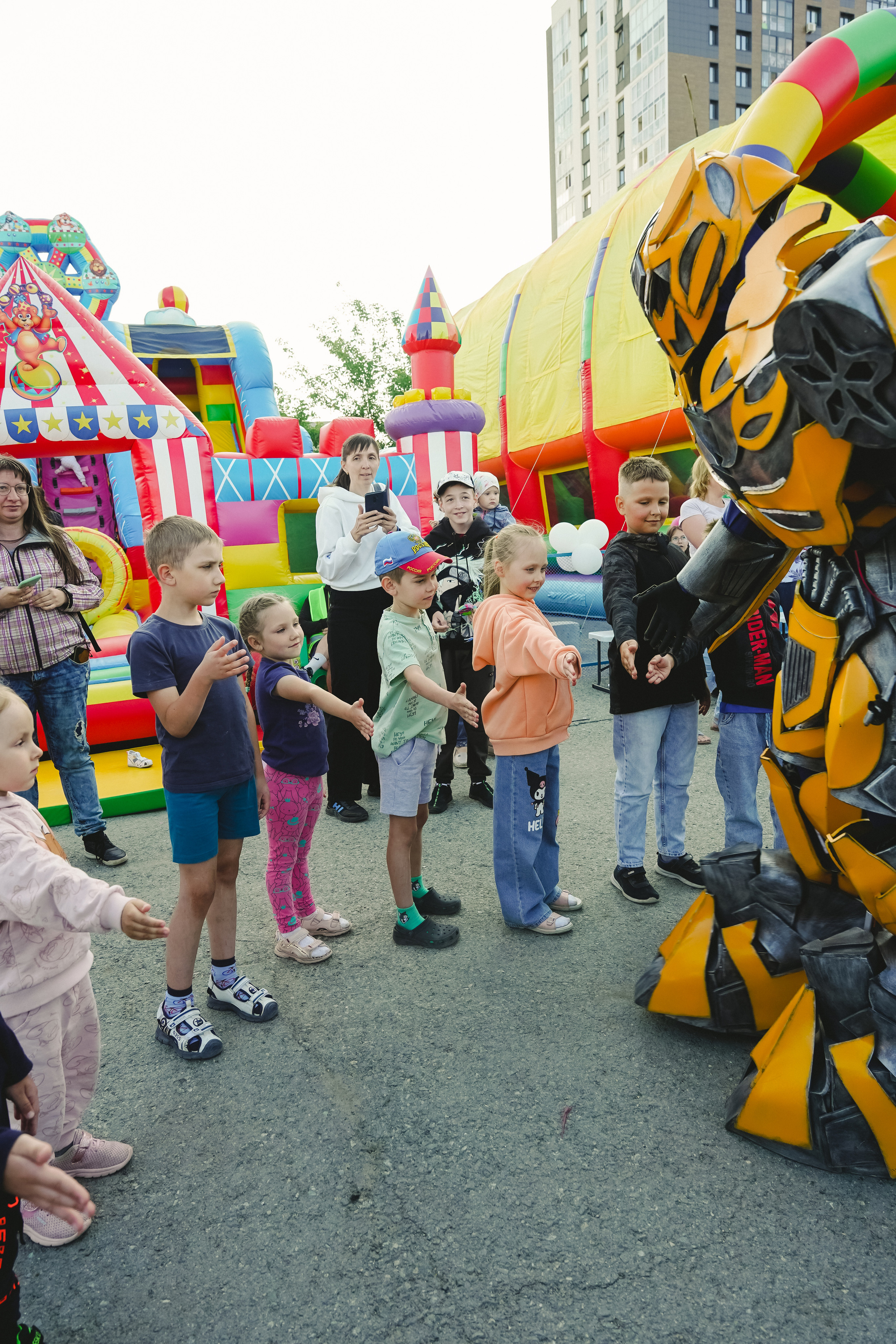 Открытие парка аттракционов «Галактика развлечений». Фотограф в детский сад в Екатеринбурге, выпускные альбомы Юлия Умерова