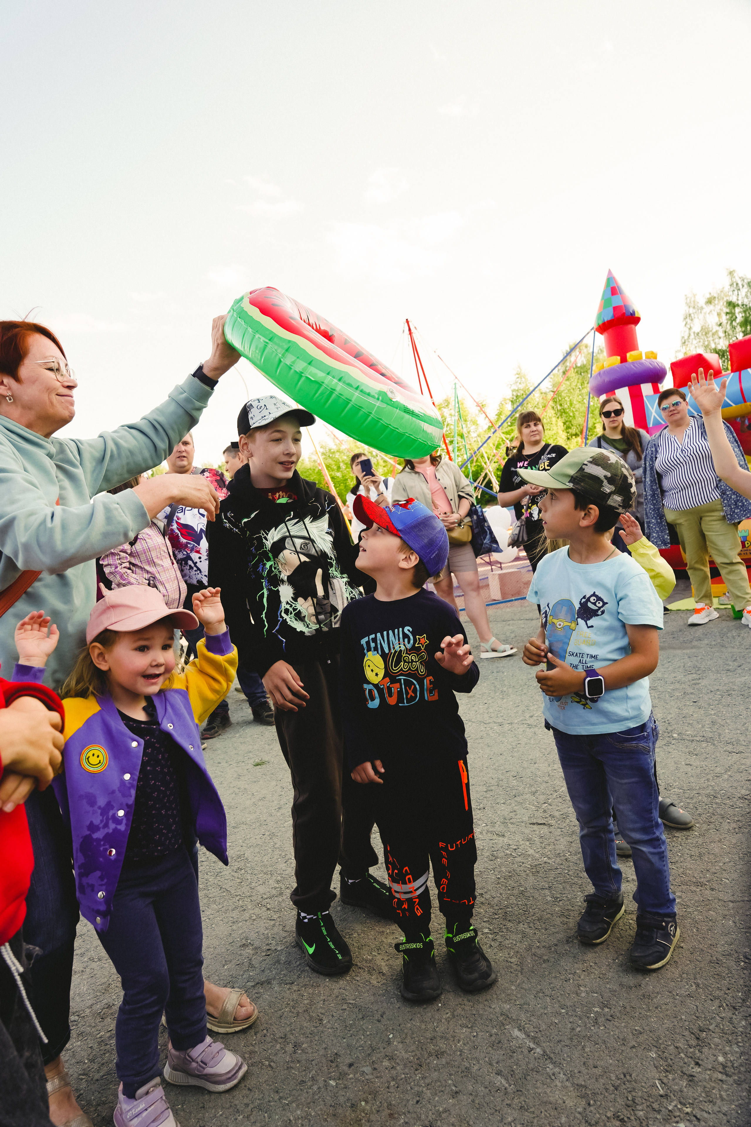 Открытие парка аттракционов «Галактика развлечений». Фотограф в детский сад в Екатеринбурге, выпускные альбомы Юлия Умерова