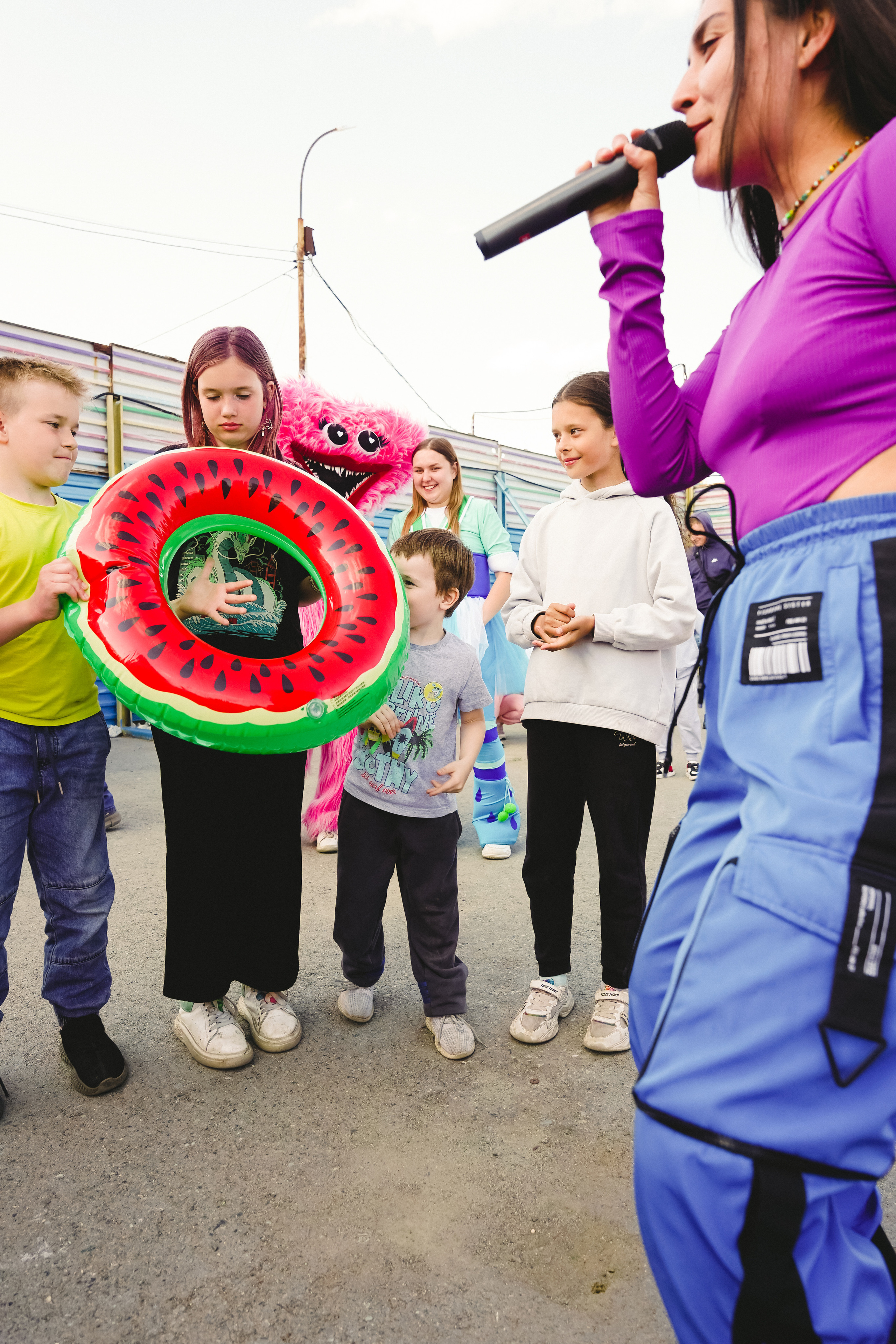 Открытие парка аттракционов «Галактика развлечений». Фотограф в детский сад в Екатеринбурге, выпускные альбомы Юлия Умерова