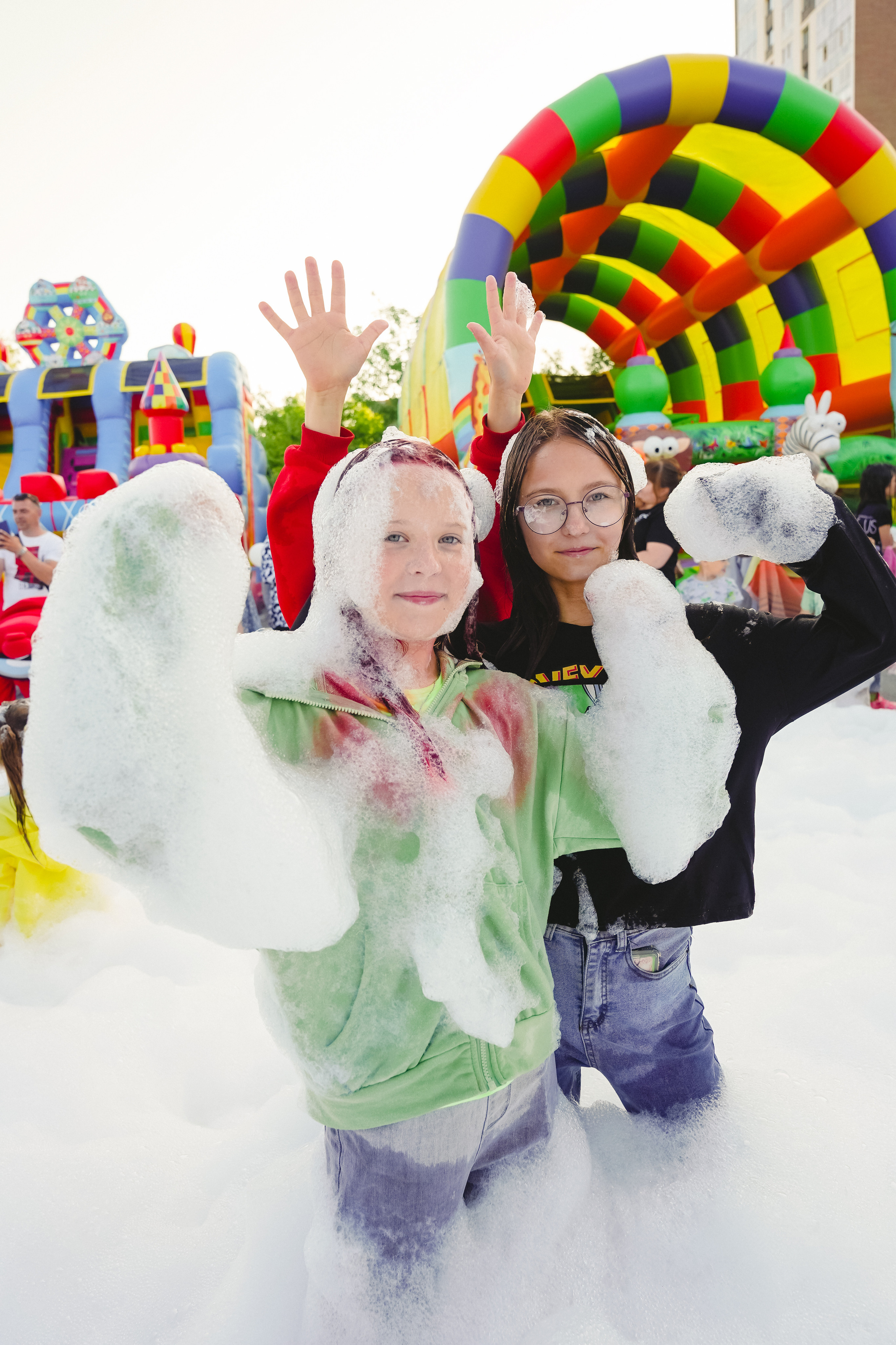 Открытие парка аттракционов «Галактика развлечений». Фотограф в детский сад в Екатеринбурге, выпускные альбомы Юлия Умерова