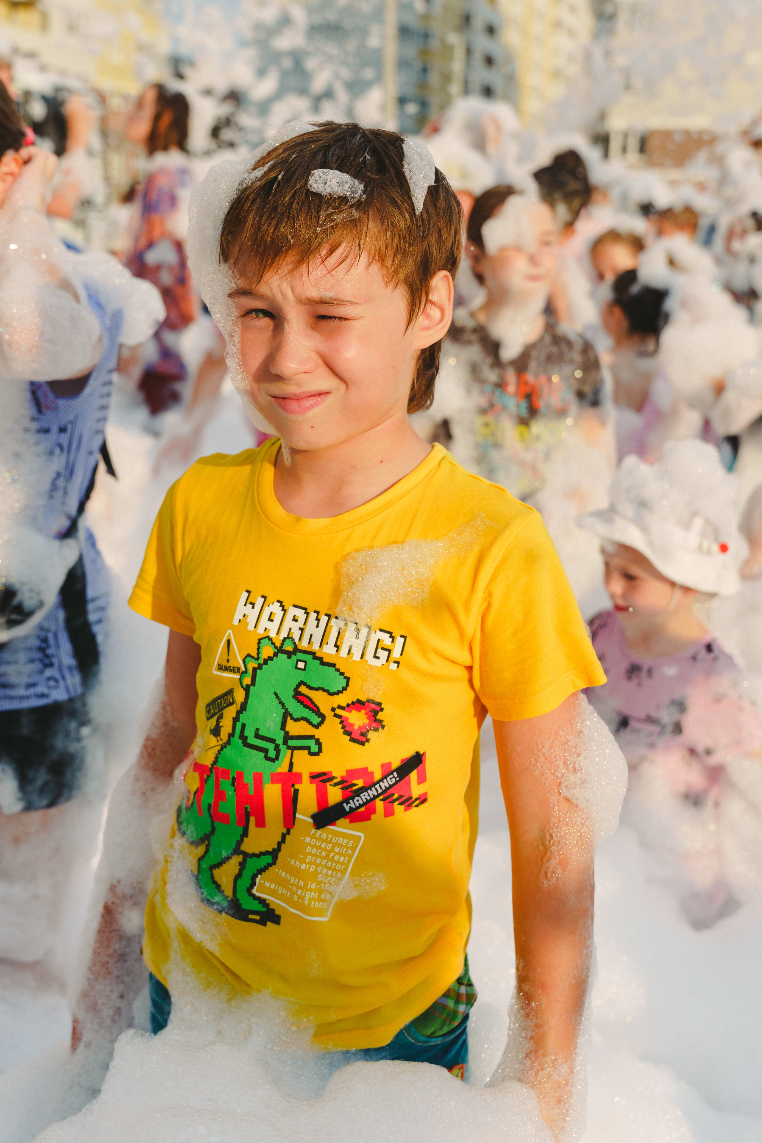 Пена — ПАТИ «Галактика развлечений» и «УК КОТ». Фотограф в детский сад в Екатеринбурге, выпускные альбомы Юлия Умерова