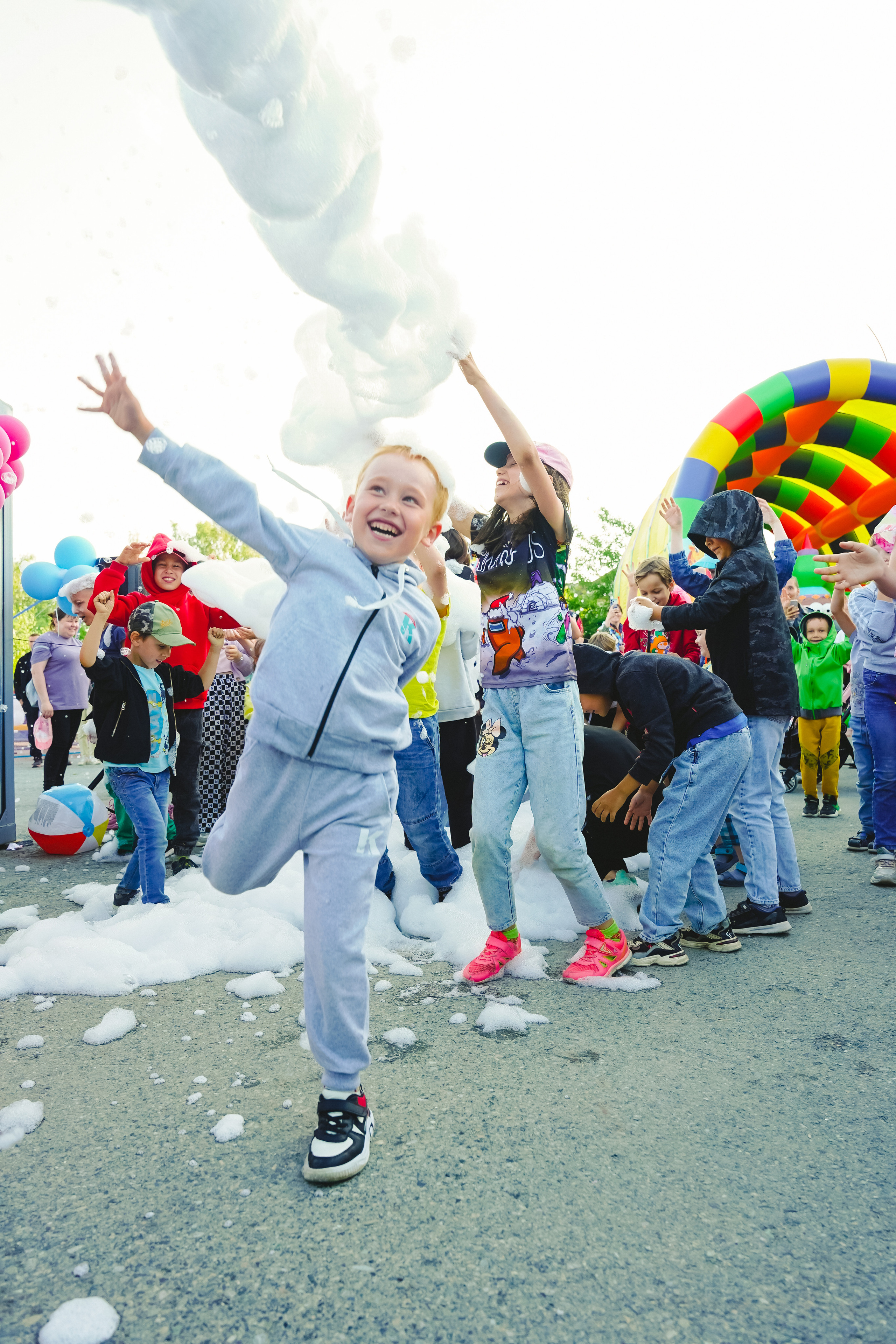Открытие парка аттракционов «Галактика развлечений». Фотограф в детский сад в Екатеринбурге, выпускные альбомы Юлия Умерова