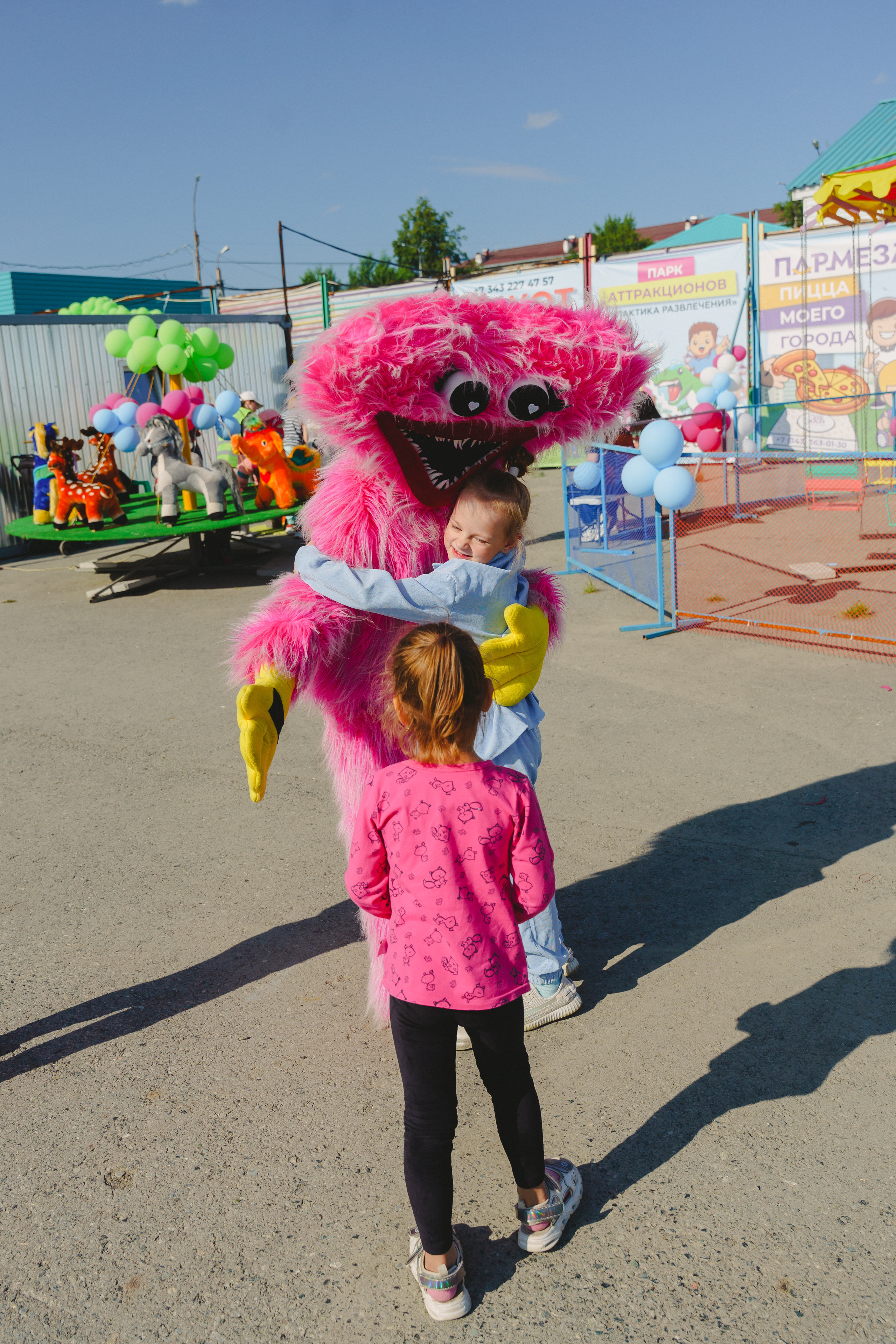 Открытие парка аттракционов «Галактика развлечений». Фотограф в детский сад в Екатеринбурге, выпускные альбомы Юлия Умерова