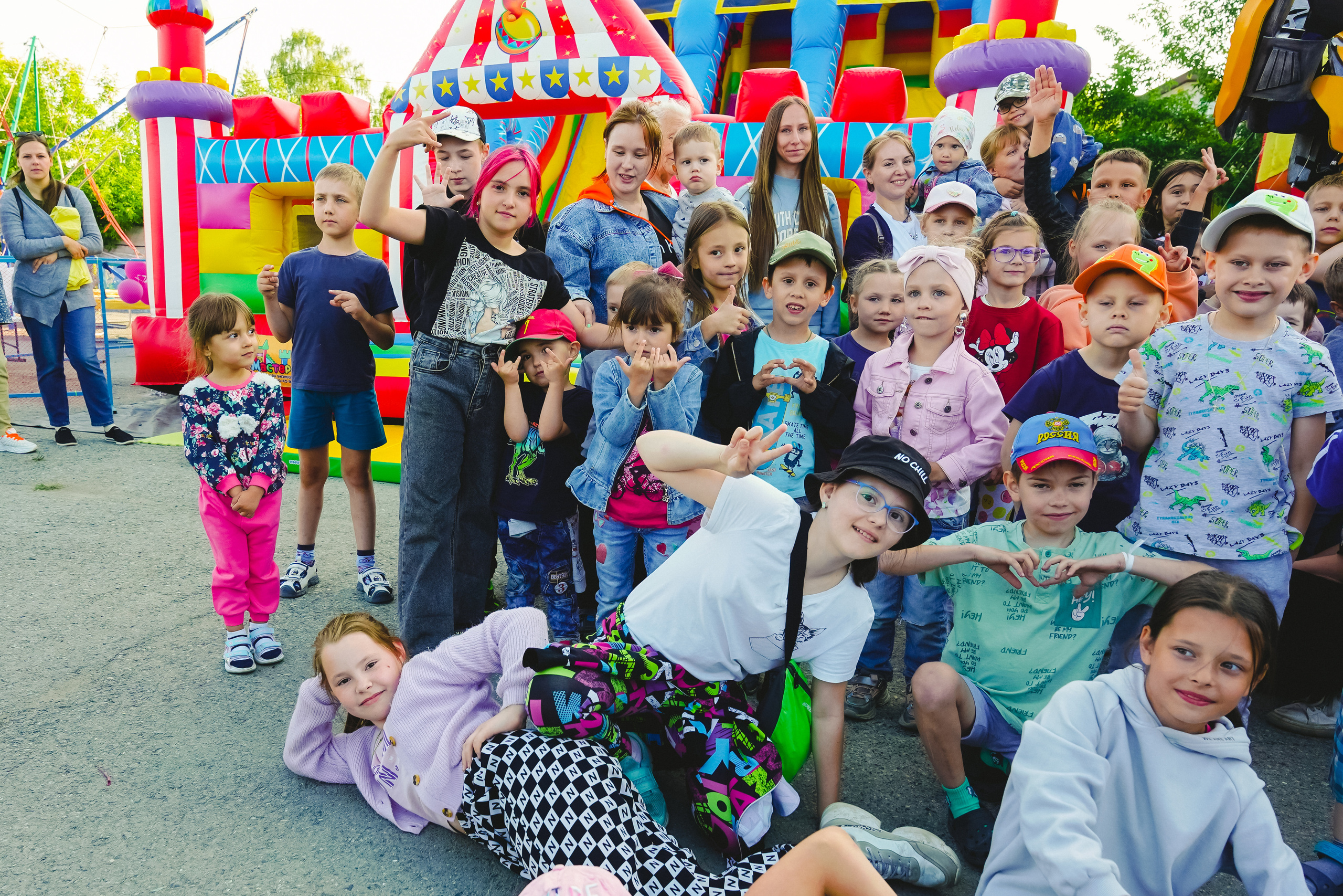 Открытие парка аттракционов «Галактика развлечений». Фотограф в детский сад в Екатеринбурге, выпускные альбомы Юлия Умерова