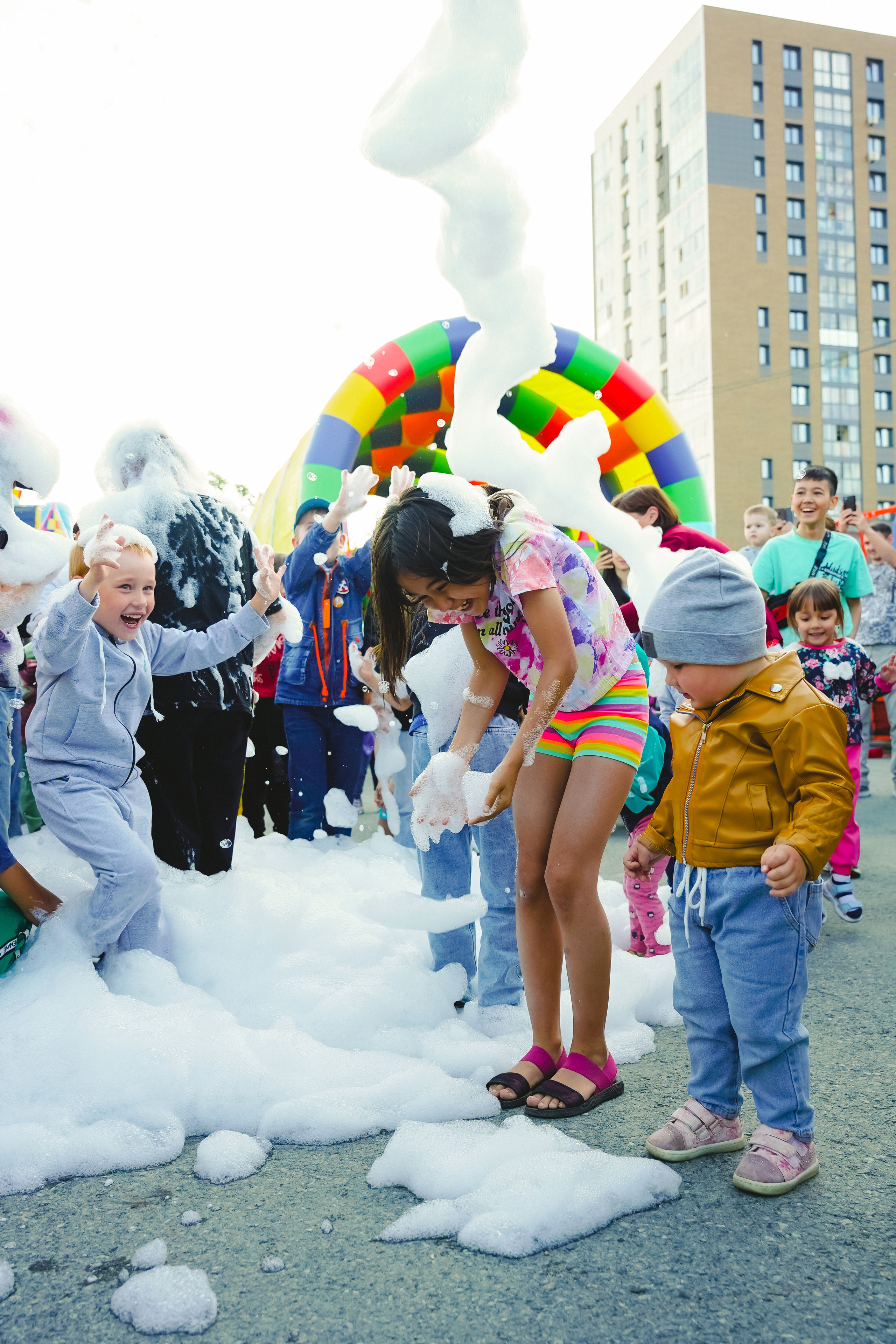Открытие парка аттракционов «Галактика развлечений». Фотограф в детский сад в Екатеринбурге, выпускные альбомы Юлия Умерова