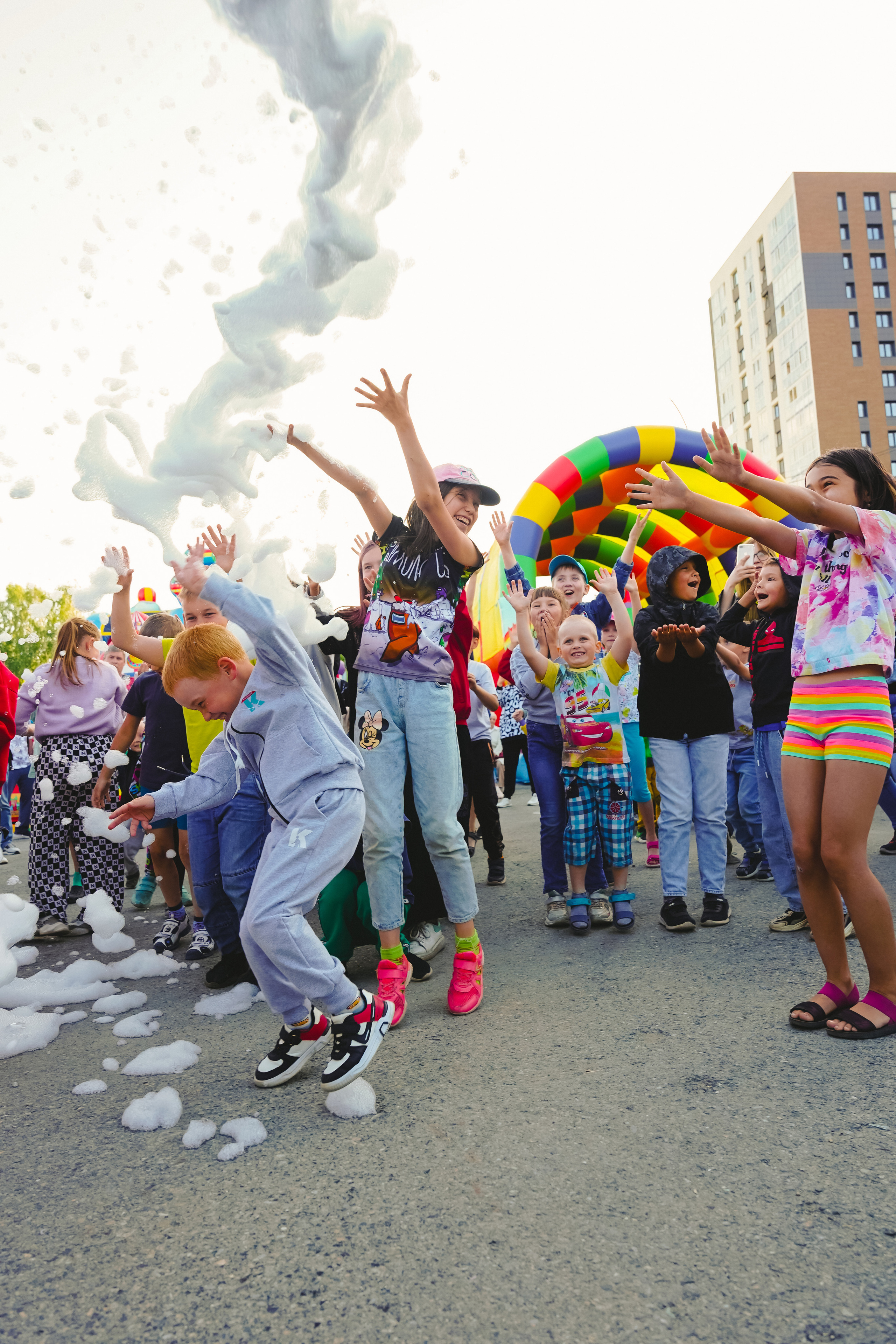 Открытие парка аттракционов «Галактика развлечений». Фотограф в детский сад в Екатеринбурге, выпускные альбомы Юлия Умерова