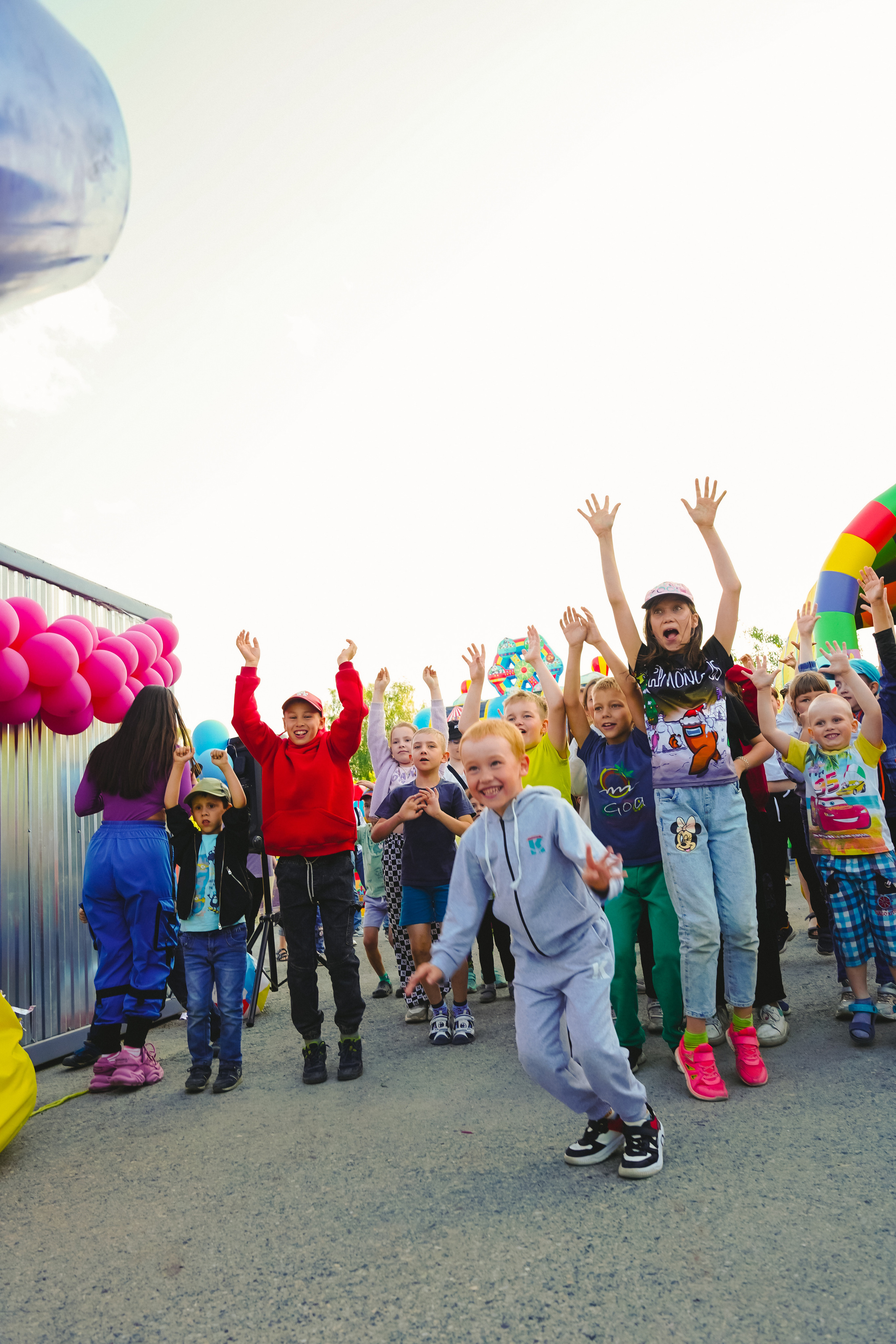 Открытие парка аттракционов «Галактика развлечений». Фотограф в детский сад в Екатеринбурге, выпускные альбомы Юлия Умерова