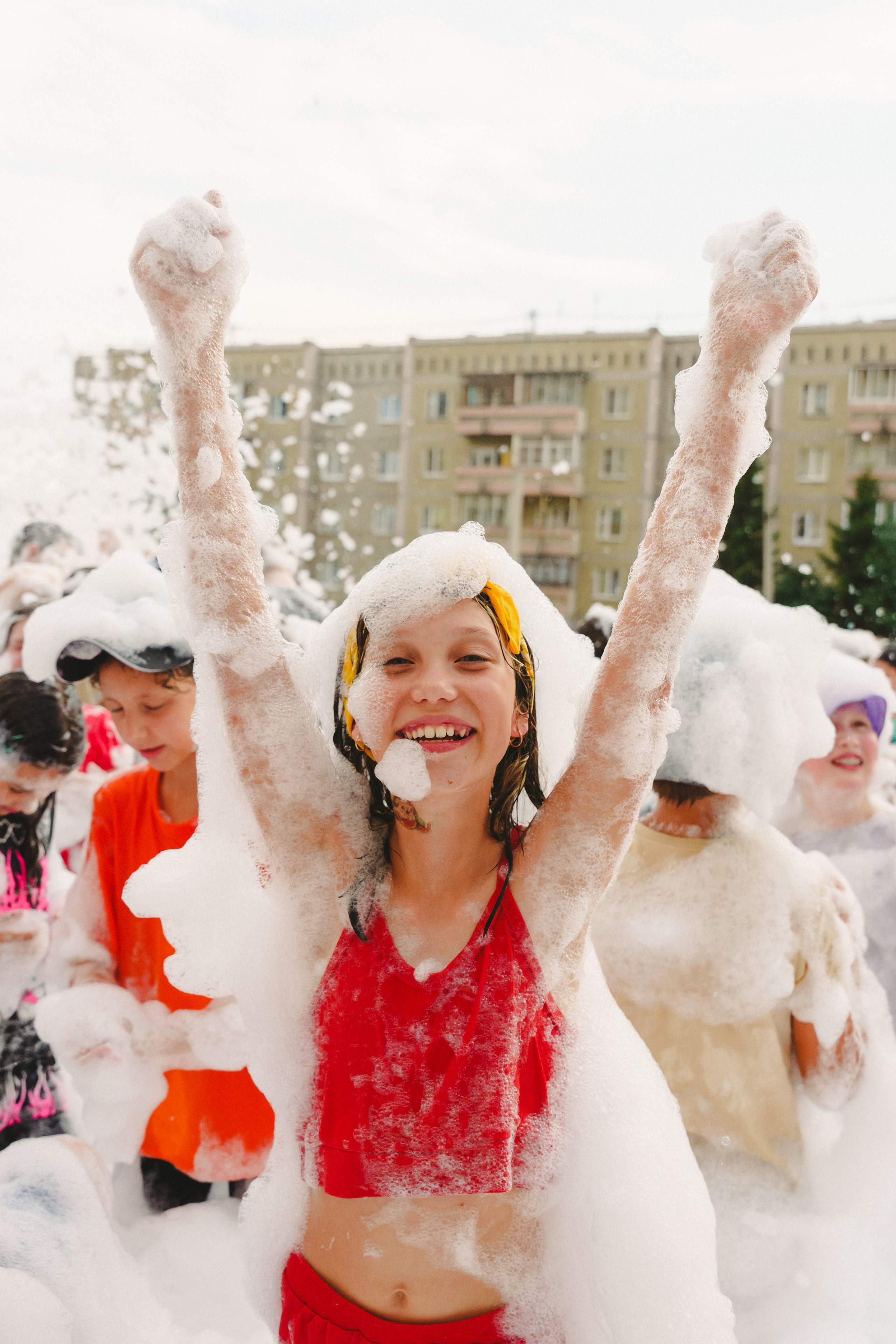 Пена — ПАТИ «Галактика развлечений» и «УК КОТ». Фотограф в детский сад в Екатеринбурге, выпускные альбомы Юлия Умерова