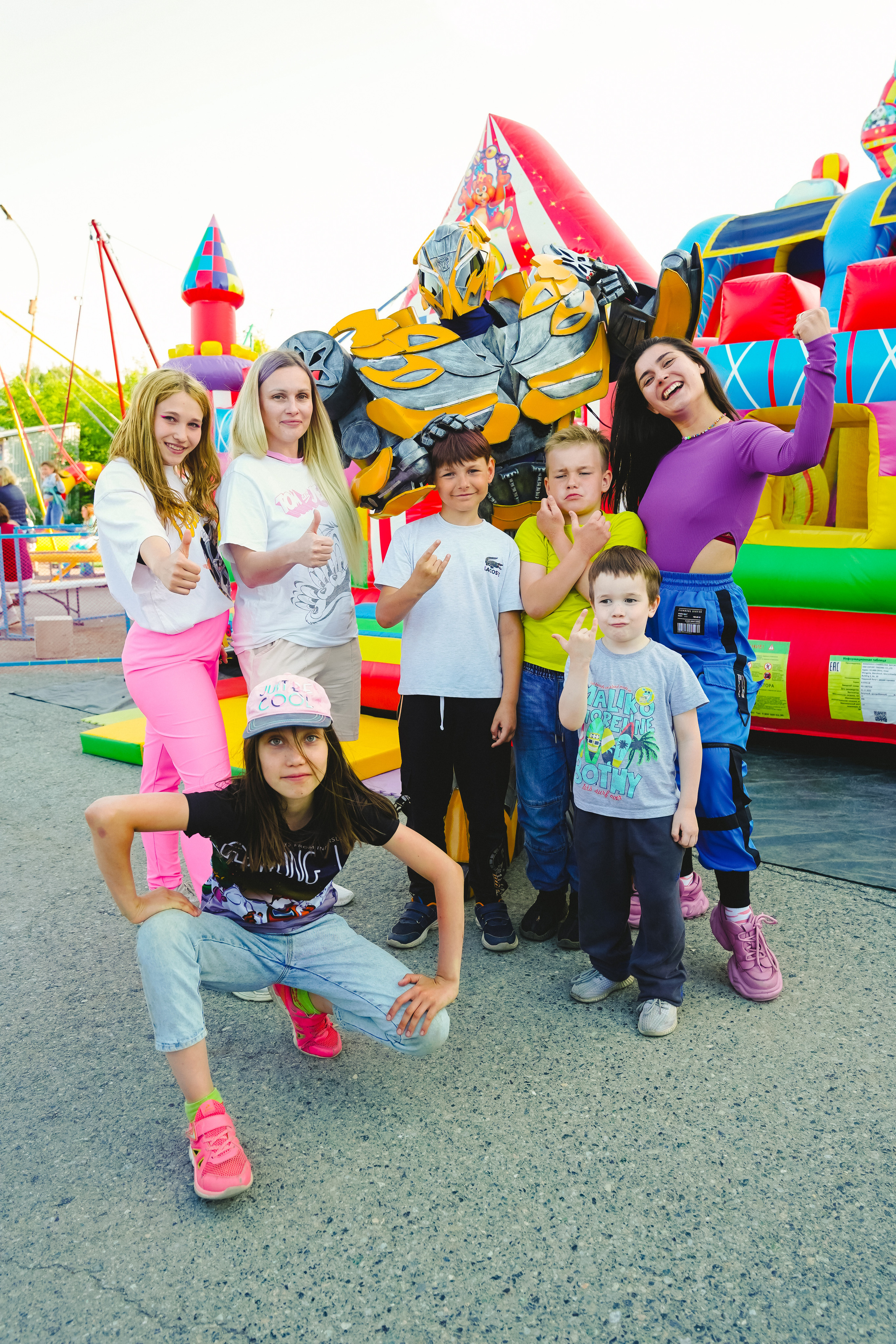 Открытие парка аттракционов «Галактика развлечений». Фотограф в детский сад в Екатеринбурге, выпускные альбомы Юлия Умерова