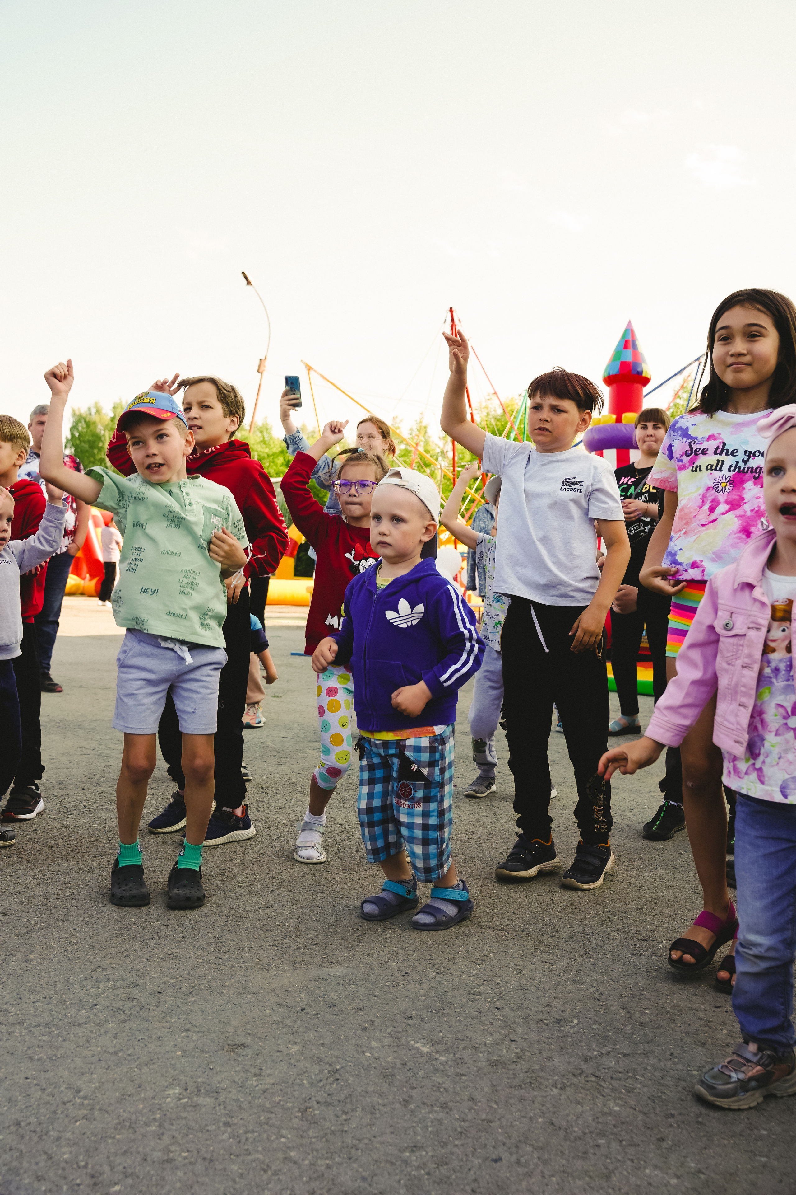 Открытие парка аттракционов «Галактика развлечений». Фотограф в детский сад в Екатеринбурге, выпускные альбомы Юлия Умерова