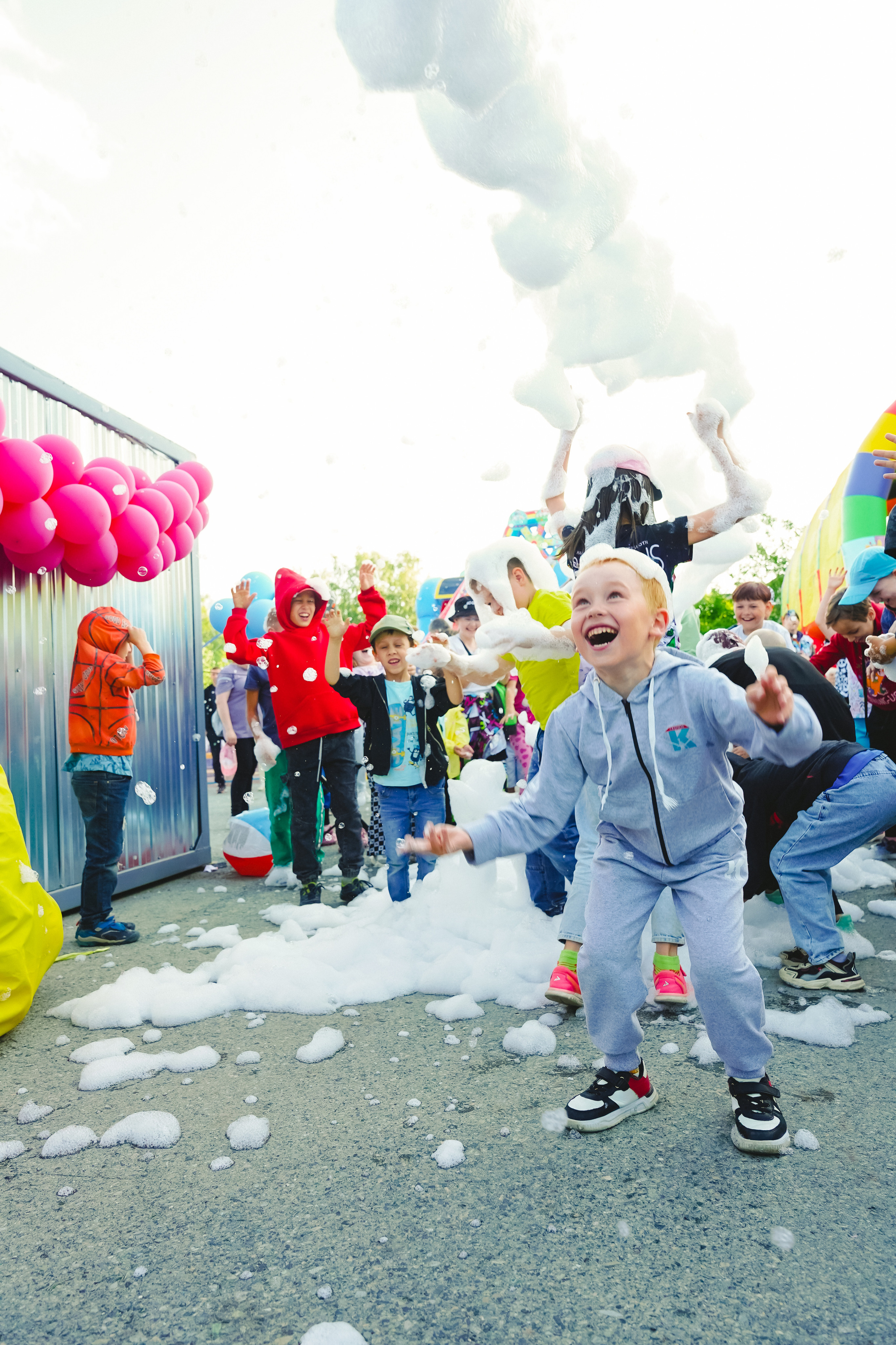 Открытие парка аттракционов «Галактика развлечений». Фотограф в детский сад в Екатеринбурге, выпускные альбомы Юлия Умерова
