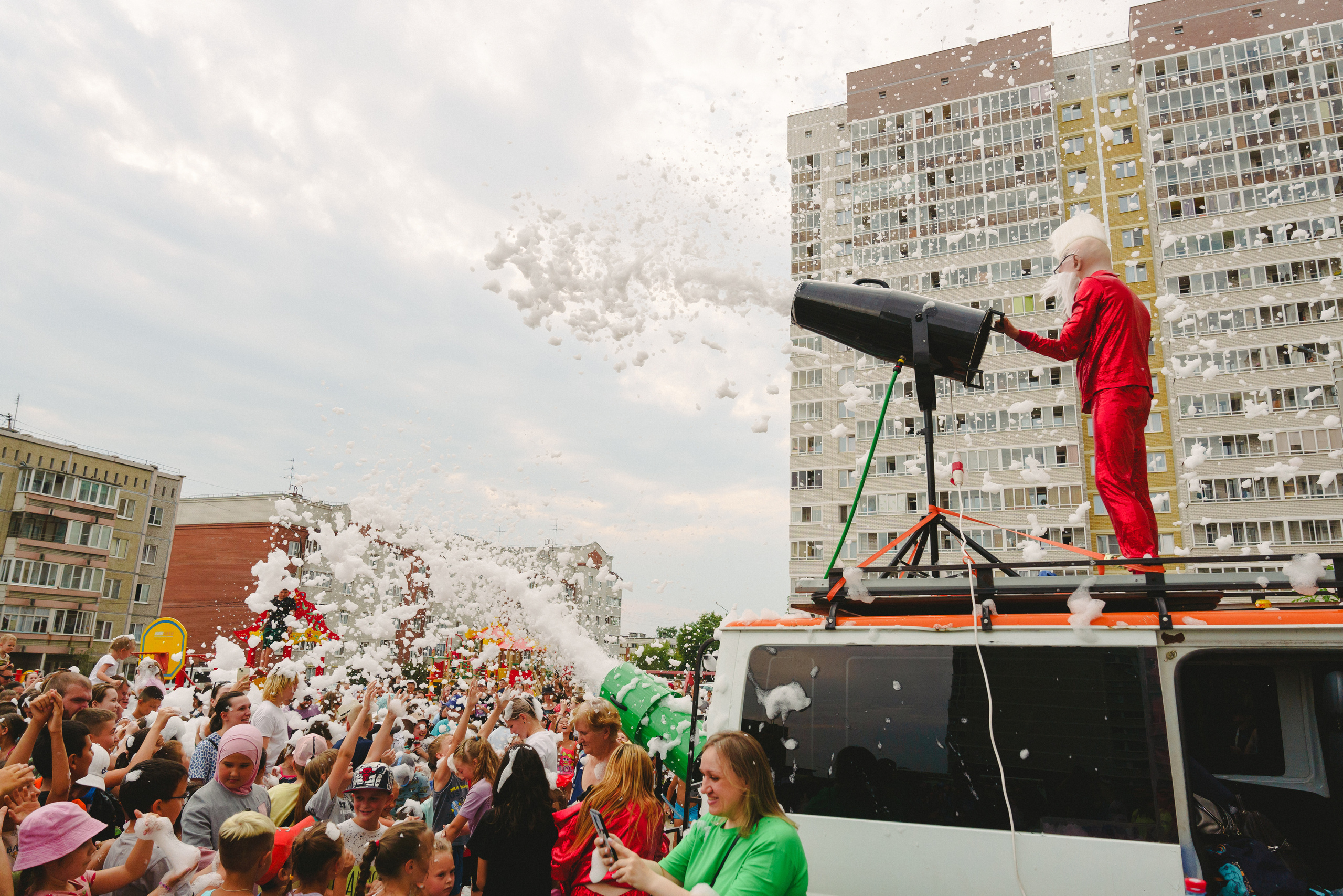 Пена — ПАТИ «Галактика развлечений» и «УК КОТ». Фотограф в детский сад в Екатеринбурге, выпускные альбомы Юлия Умерова