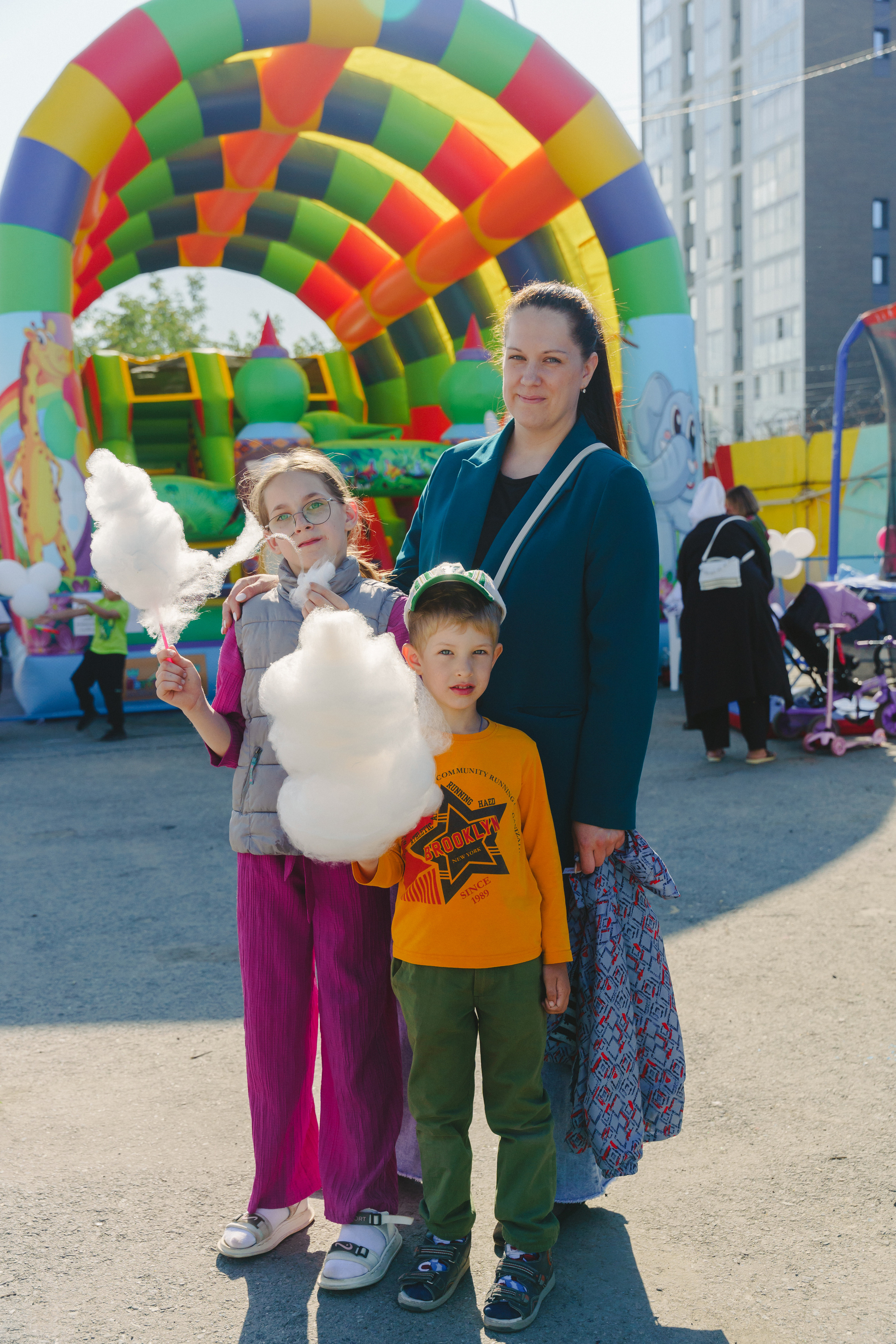 Открытие парка аттракционов «Галактика развлечений». Фотограф в детский сад в Екатеринбурге, выпускные альбомы Юлия Умерова