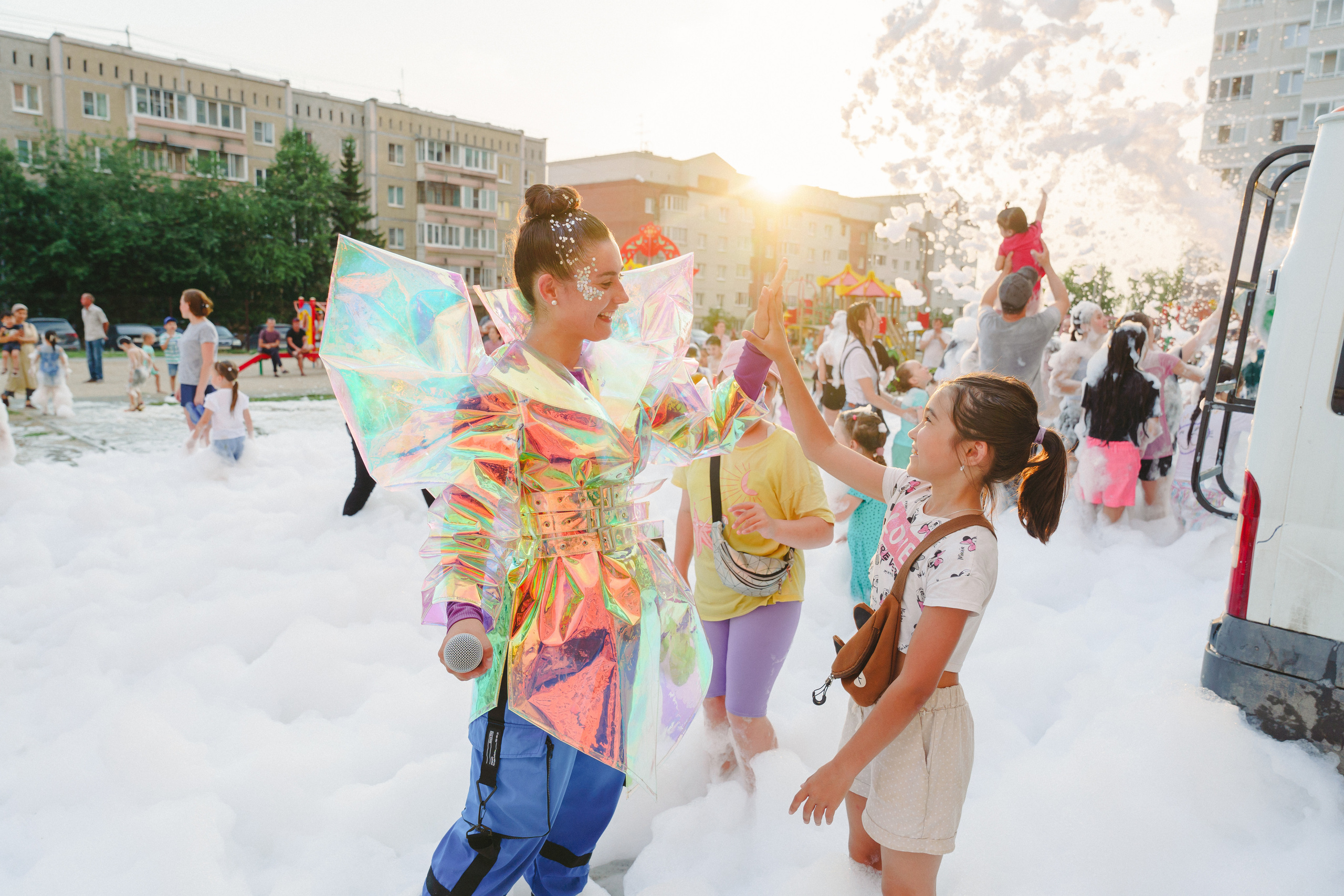 Пена — ПАТИ «Галактика развлечений» и «УК КОТ». Фотограф в детский сад в Екатеринбурге, выпускные альбомы Юлия Умерова