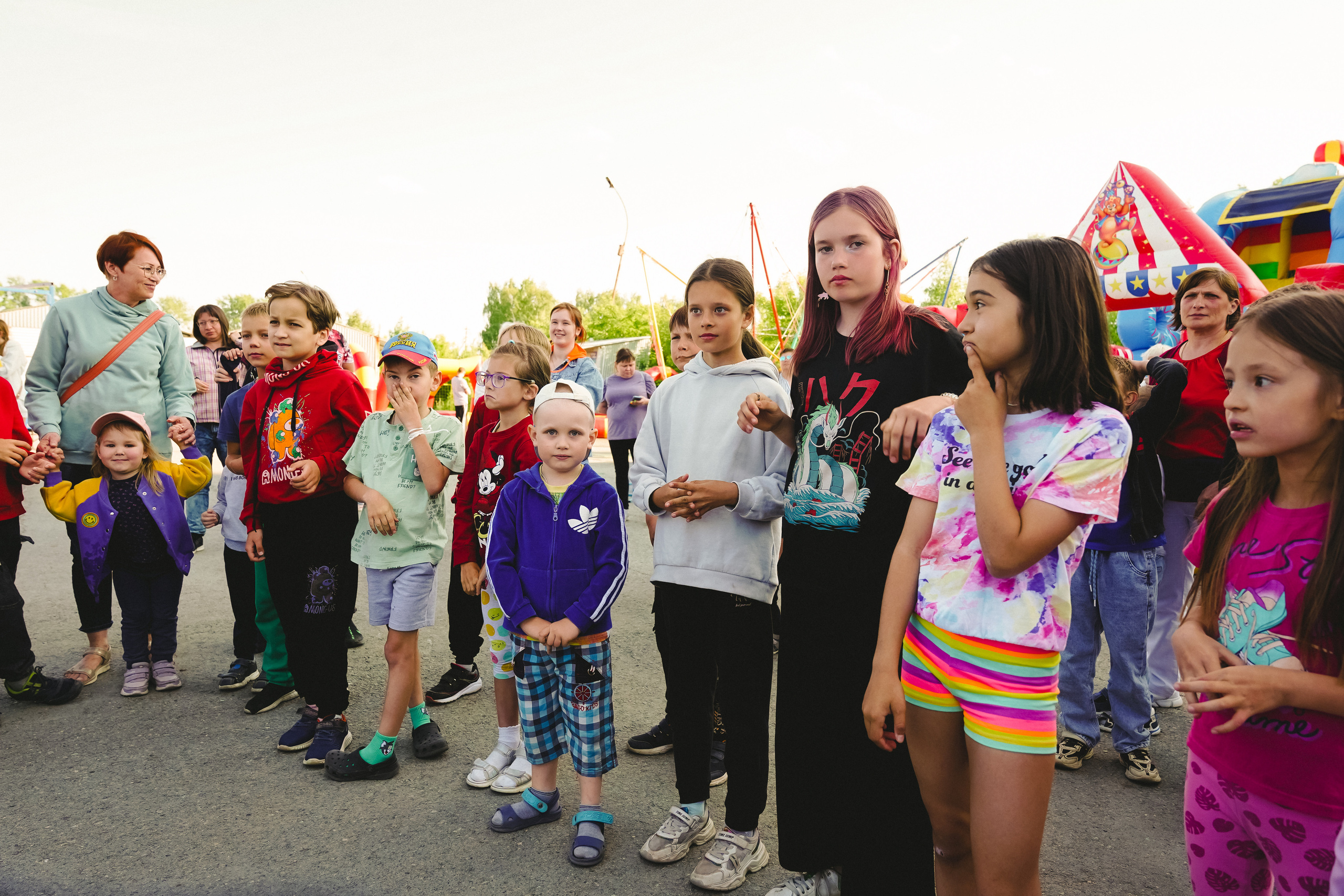 Открытие парка аттракционов «Галактика развлечений». Фотограф в детский сад в Екатеринбурге, выпускные альбомы Юлия Умерова