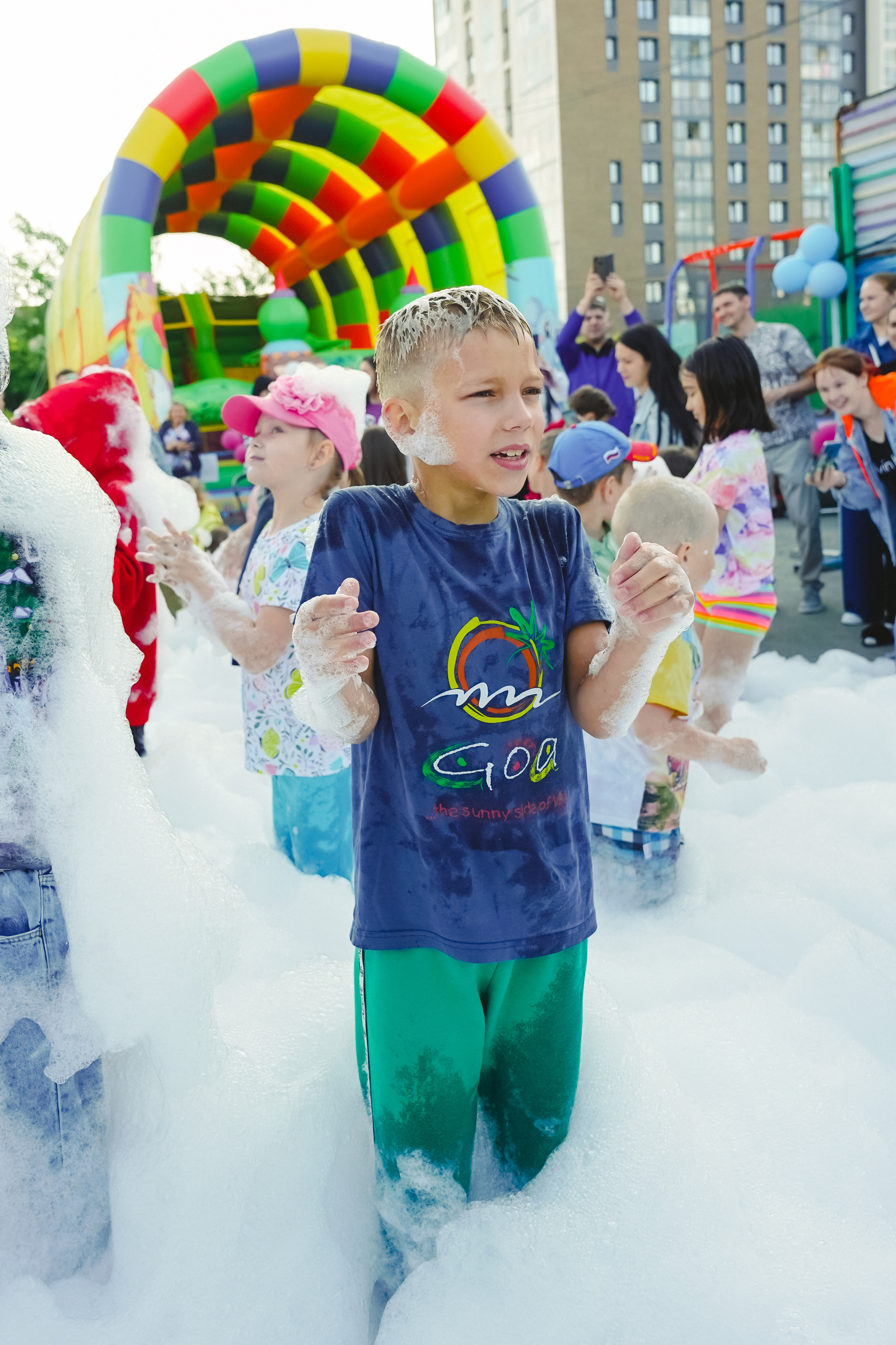 Открытие парка аттракционов «Галактика развлечений». Фотограф в детский сад в Екатеринбурге, выпускные альбомы Юлия Умерова