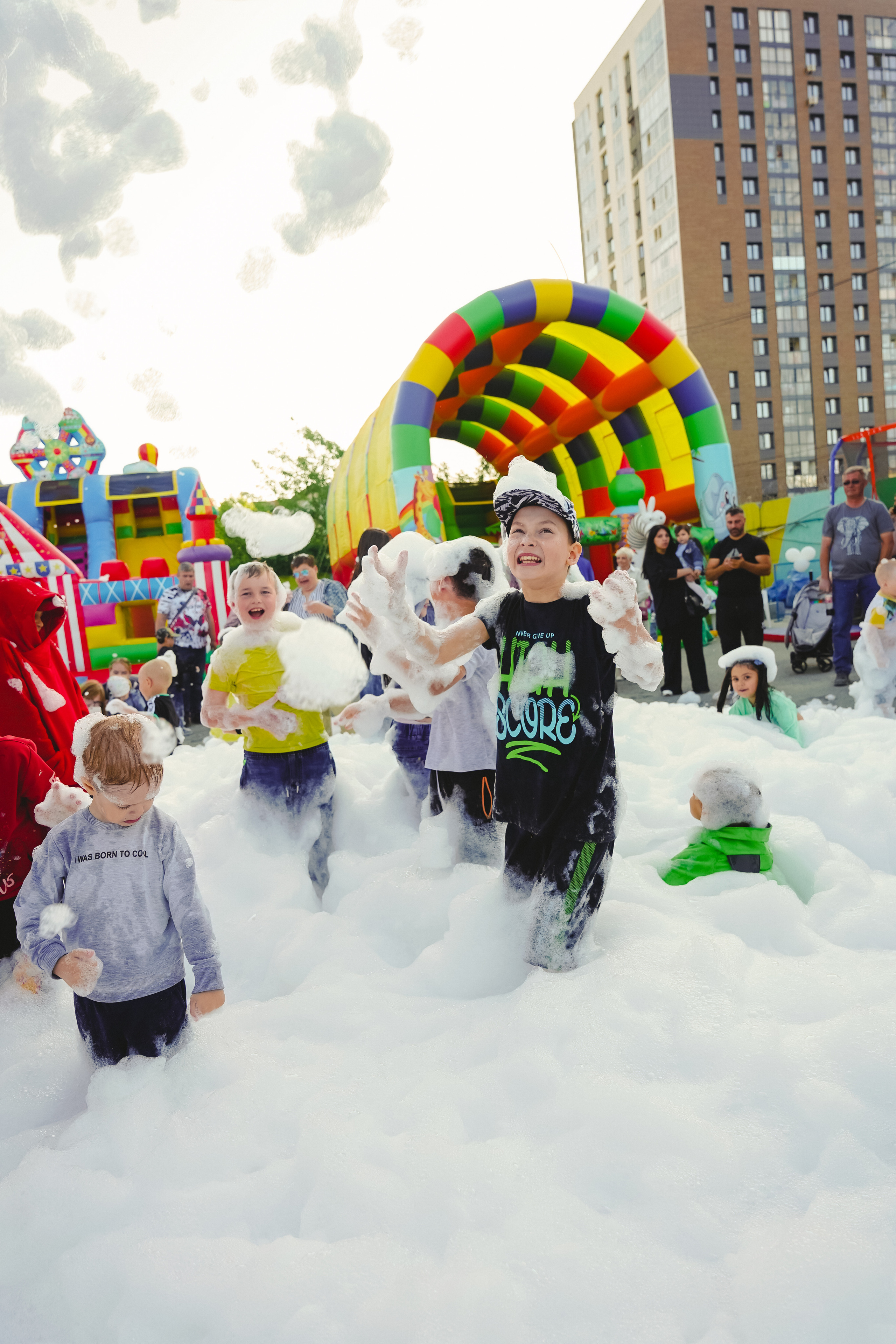 Открытие парка аттракционов «Галактика развлечений». Фотограф в детский сад в Екатеринбурге, выпускные альбомы Юлия Умерова