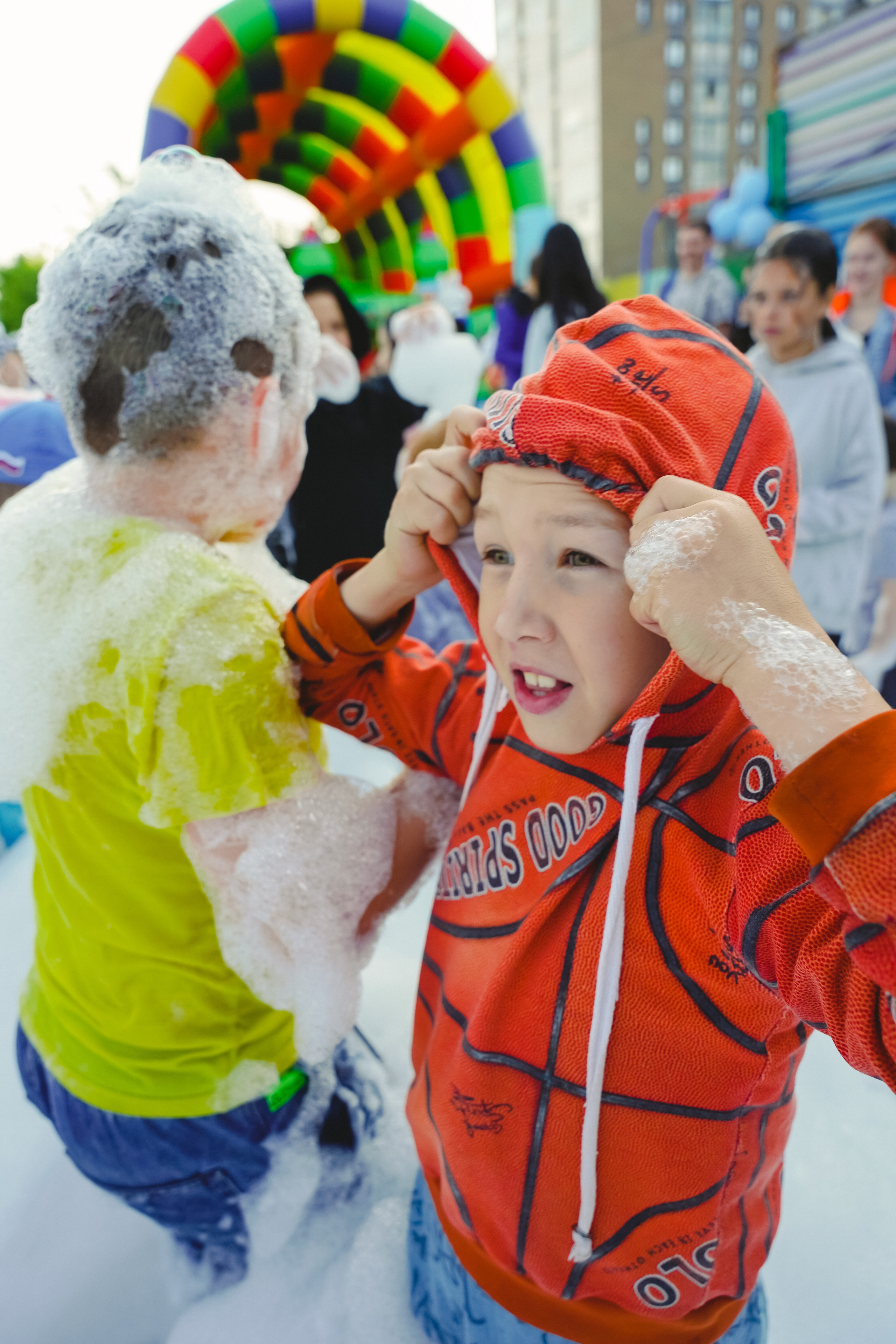 Открытие парка аттракционов «Галактика развлечений». Фотограф в детский сад в Екатеринбурге, выпускные альбомы Юлия Умерова