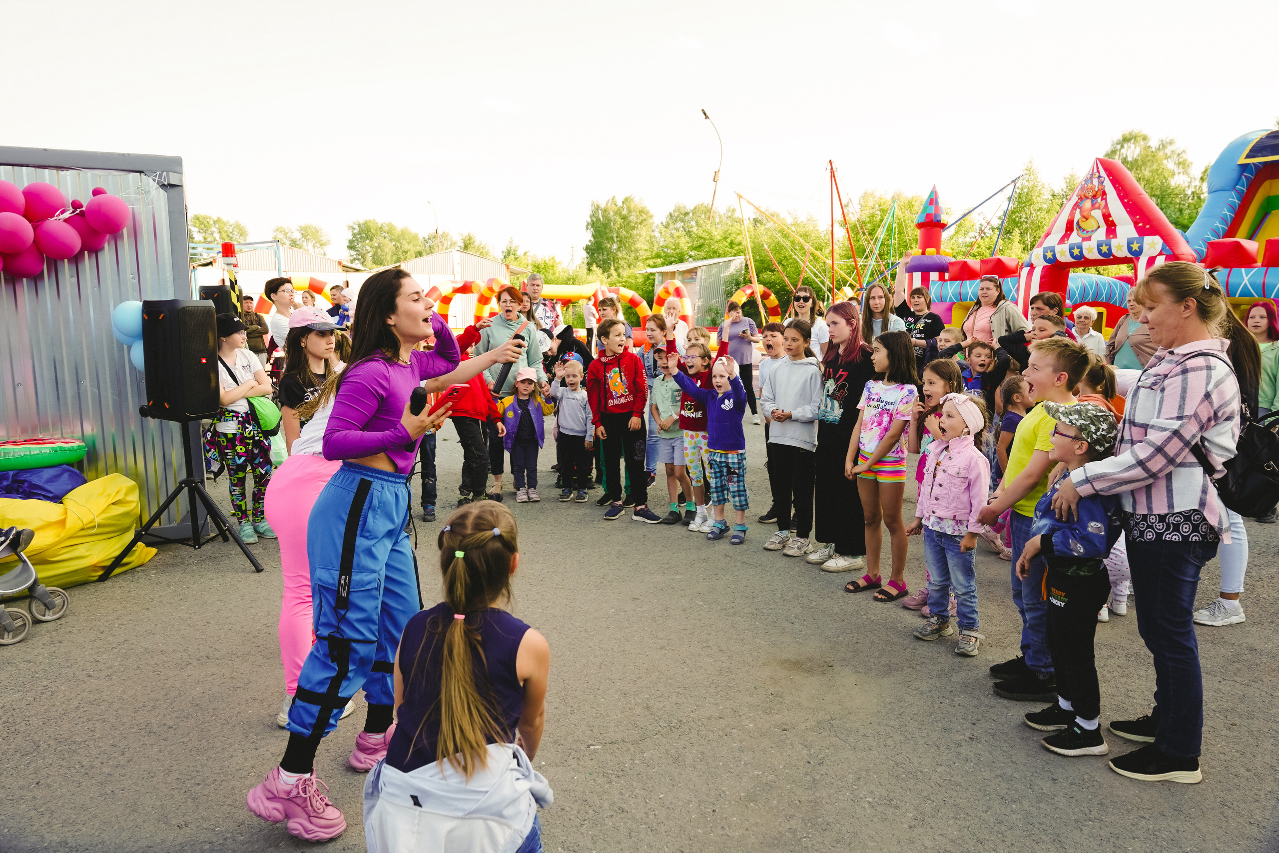 Открытие парка аттракционов «Галактика развлечений». Фотограф в детский сад в Екатеринбурге, выпускные альбомы Юлия Умерова