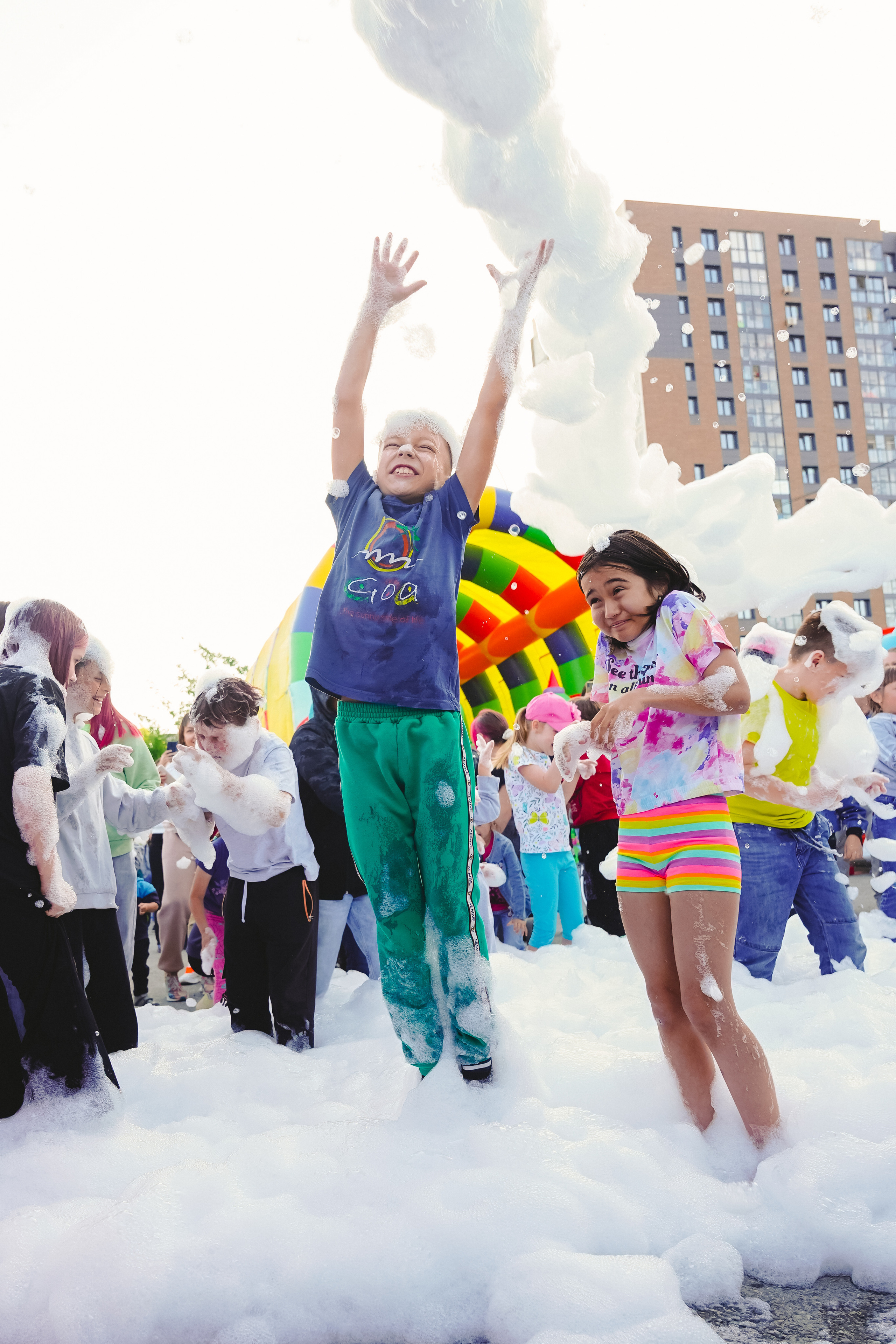 Открытие парка аттракционов «Галактика развлечений». Фотограф в детский сад в Екатеринбурге, выпускные альбомы Юлия Умерова