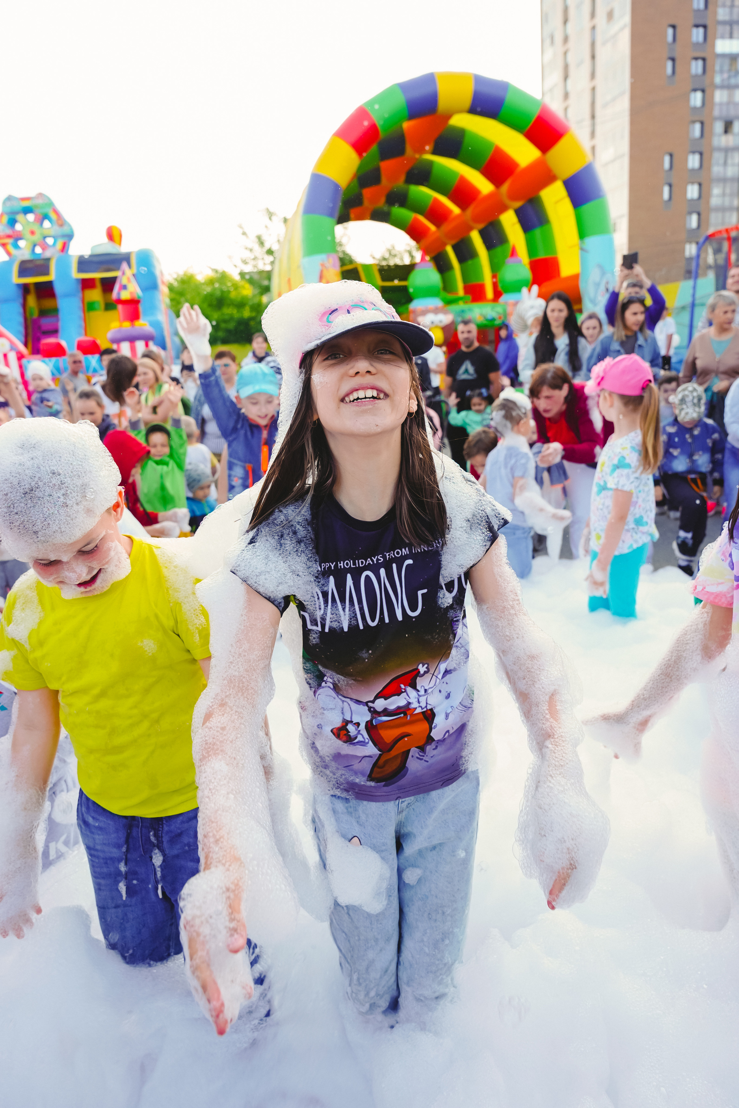 Открытие парка аттракционов «Галактика развлечений». Фотограф в детский сад в Екатеринбурге, выпускные альбомы Юлия Умерова