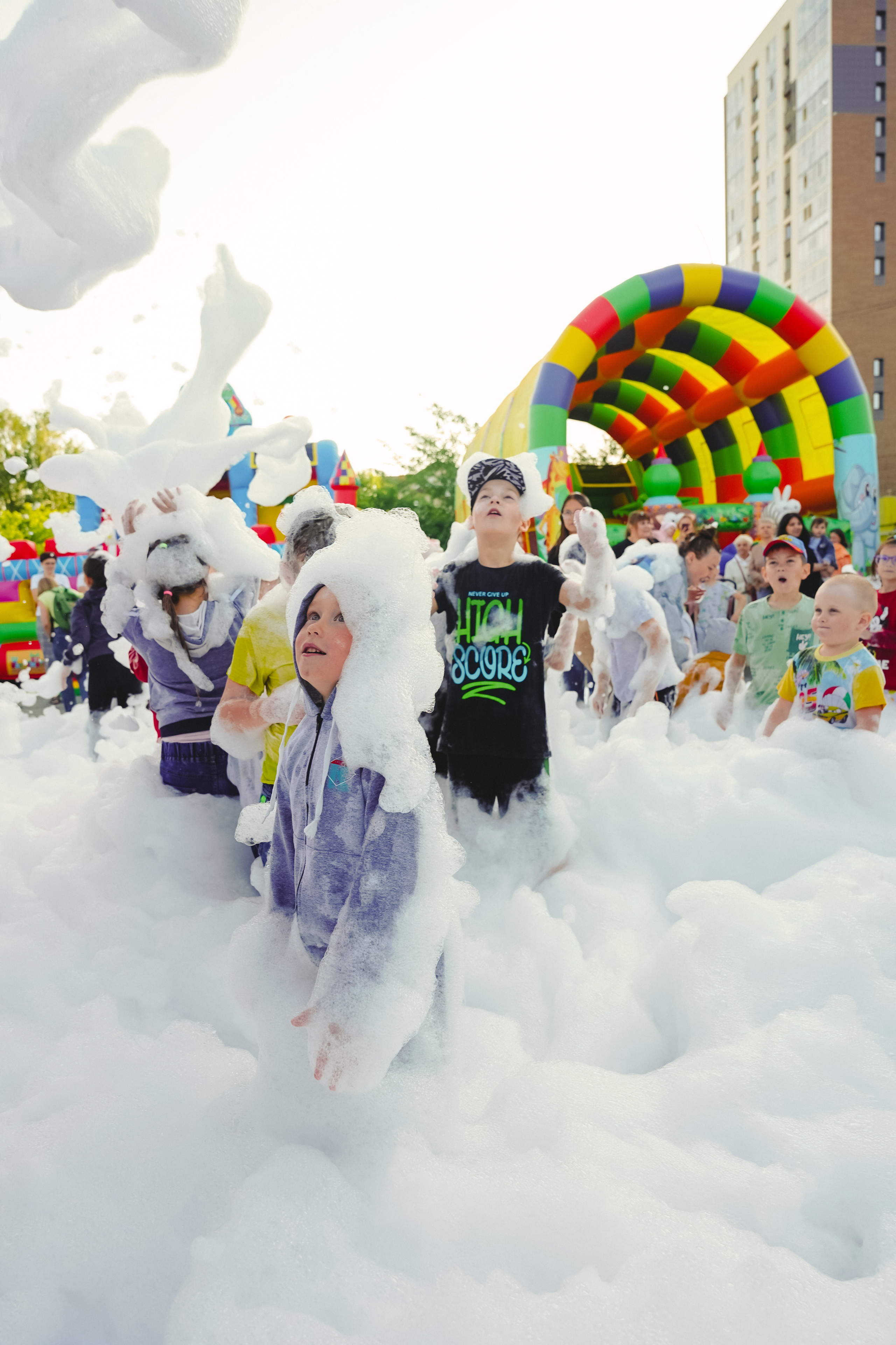 Открытие парка аттракционов «Галактика развлечений». Фотограф в детский сад в Екатеринбурге, выпускные альбомы Юлия Умерова