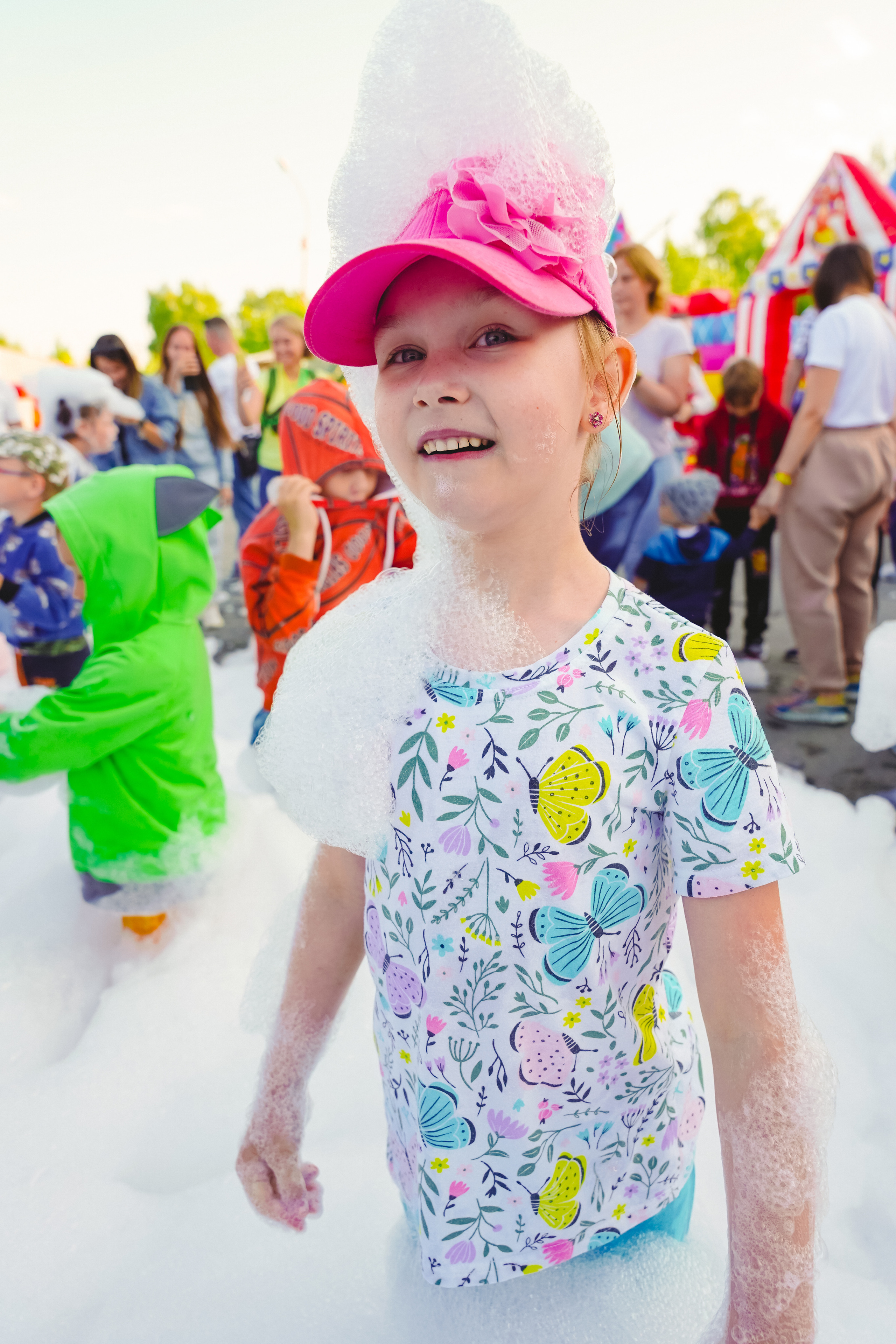 Открытие парка аттракционов «Галактика развлечений». Фотограф в детский сад в Екатеринбурге, выпускные альбомы Юлия Умерова