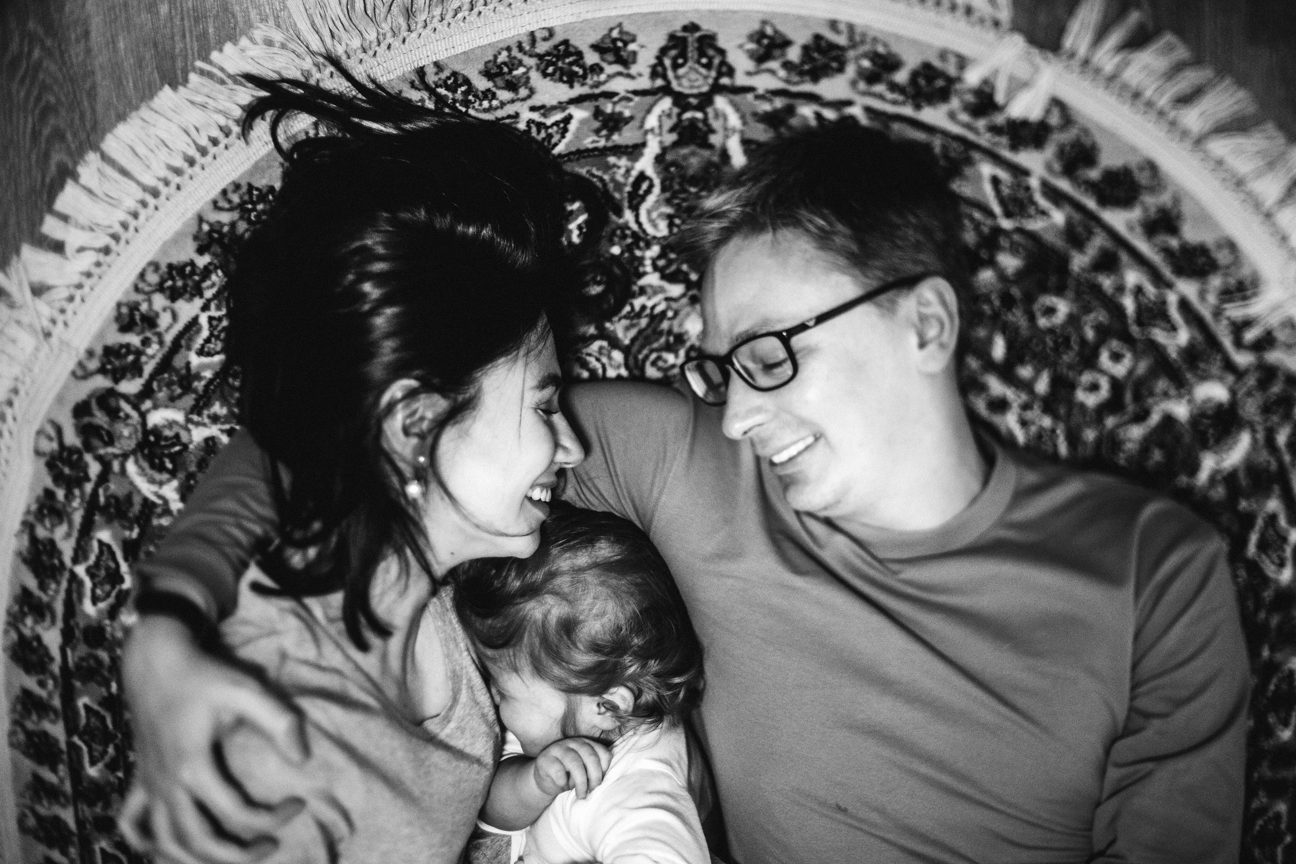 Юля, Леша и Катя. Свадебный фотограф Таня Караисаева