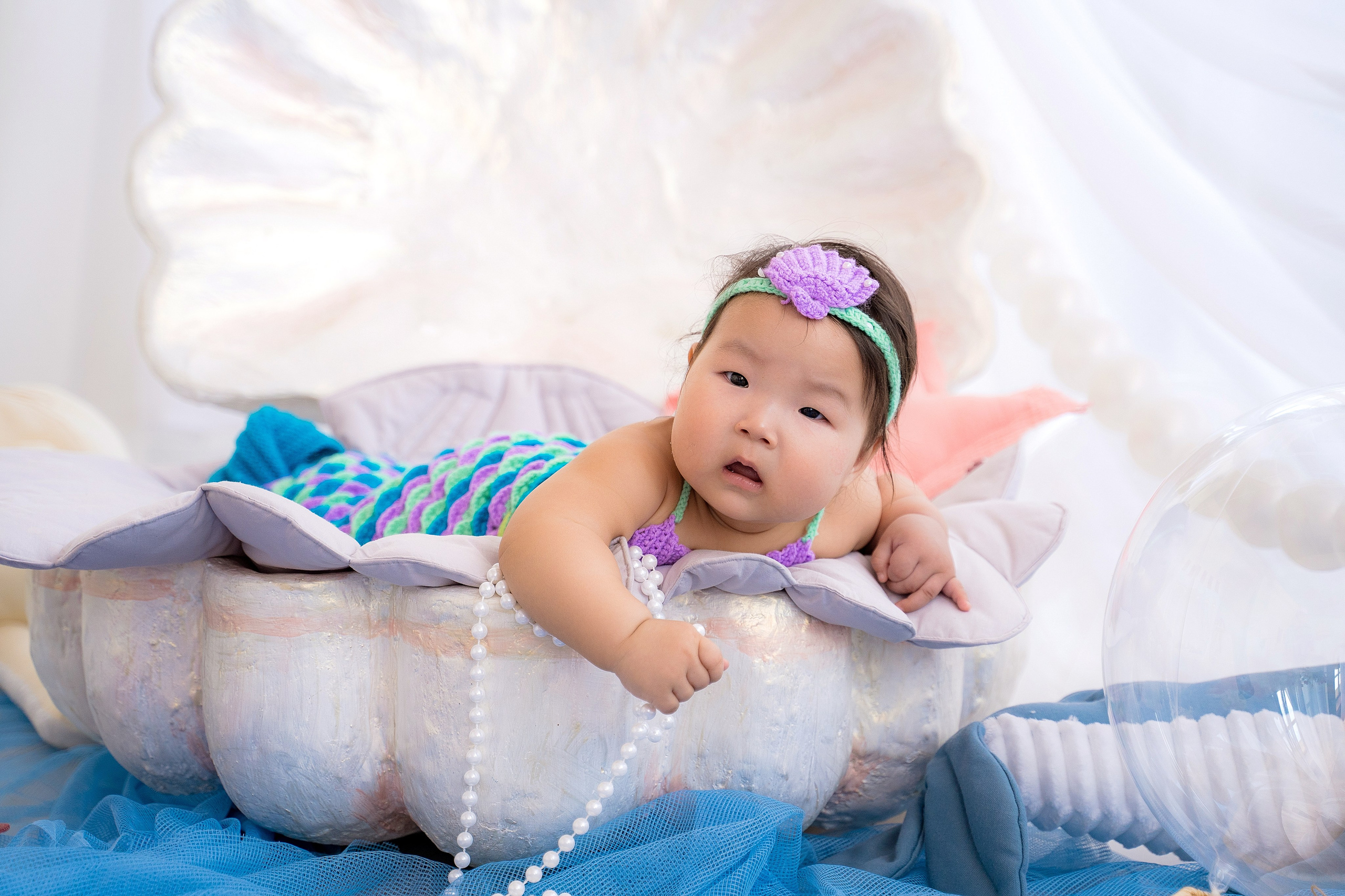 Русалочка. Фотостудия Малина в городе Улан-Удэ. Фотограф Ирина Жарникова