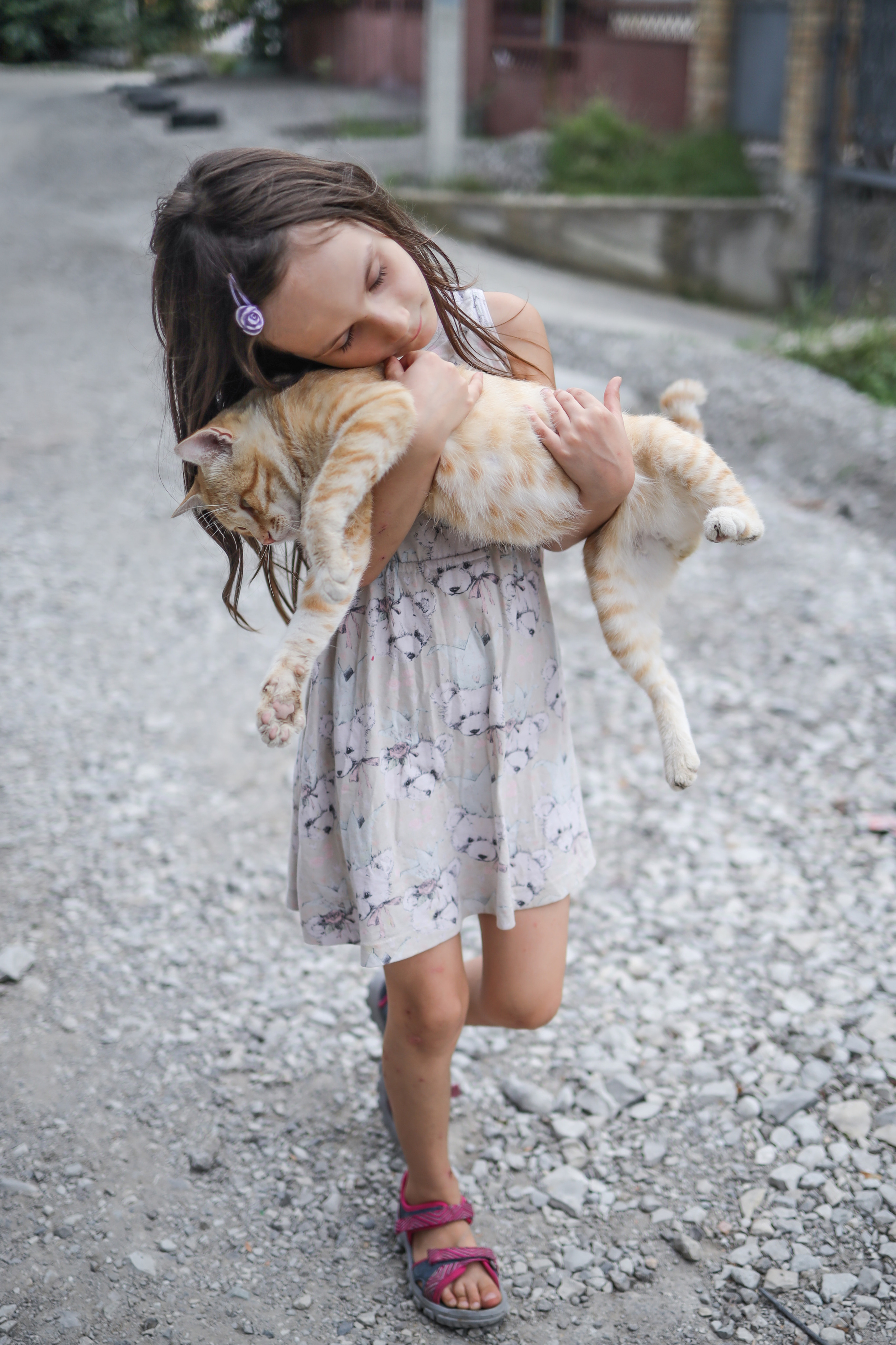 История про Василису и кису. Фотограф Юля Постнова