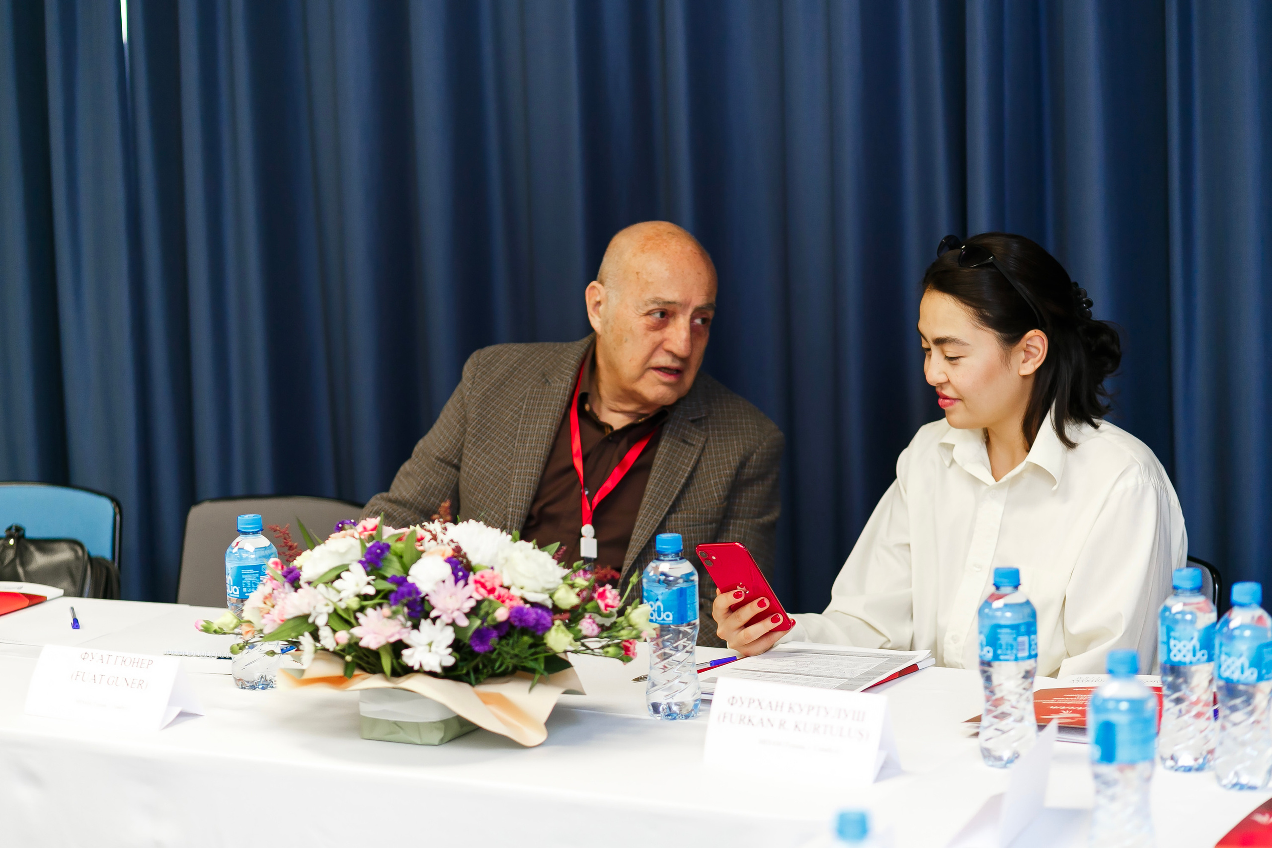 Конференция организации по защите авторских прав «Аманат». Репортажный фотограф в Алмате Чумаков Георгий