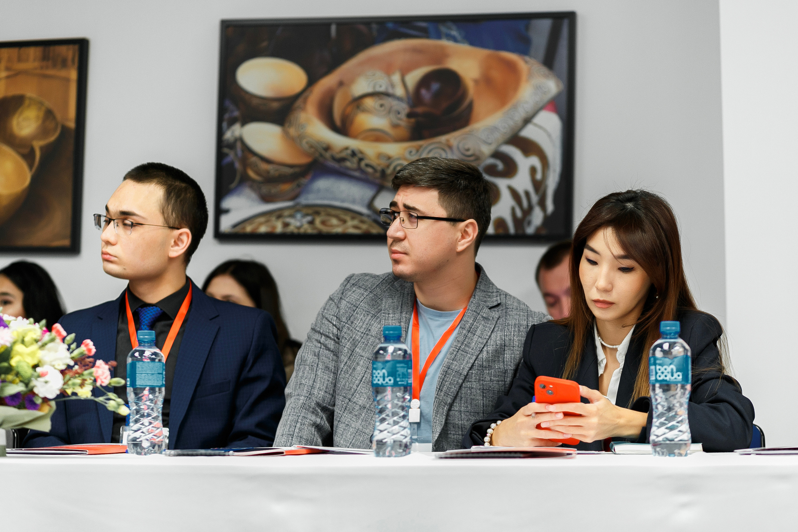 Конференция организации по защите авторских прав «Аманат». Репортажный фотограф в Алмате Чумаков Георгий