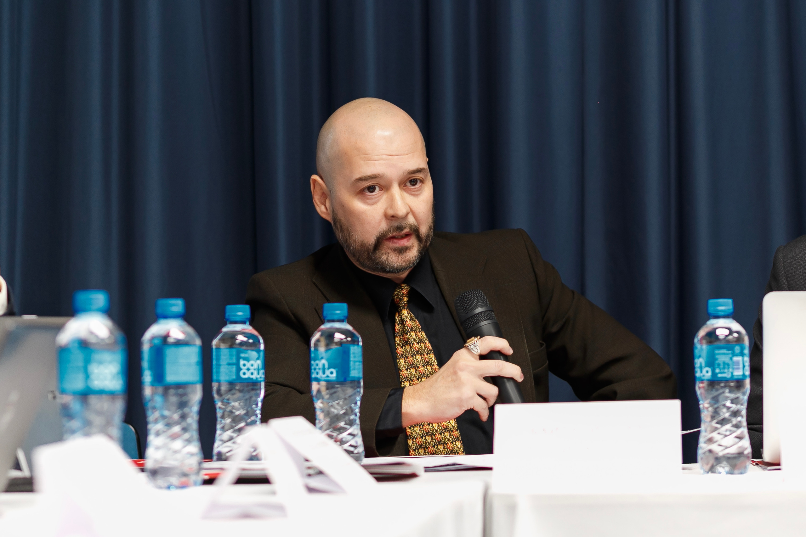 Конференция организации по защите авторских прав «Аманат». Репортажный фотограф в Алмате Чумаков Георгий