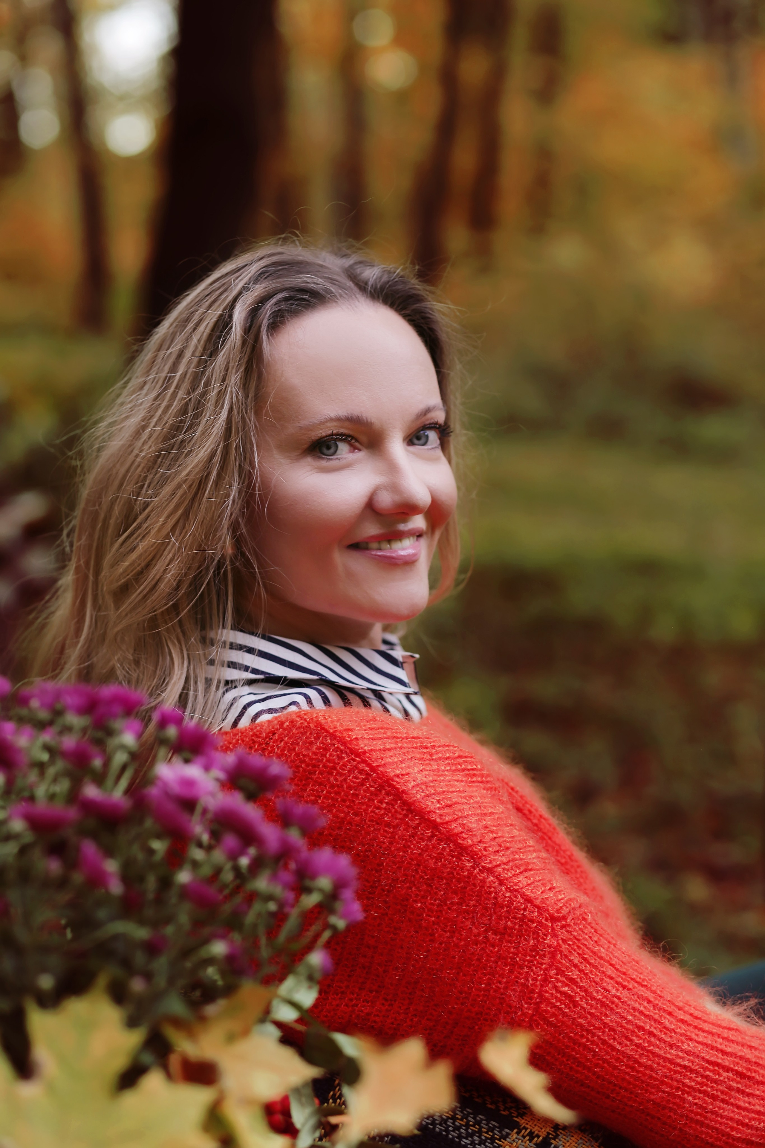 Наталья и осень. Школьный и детский фотограф Старожилово