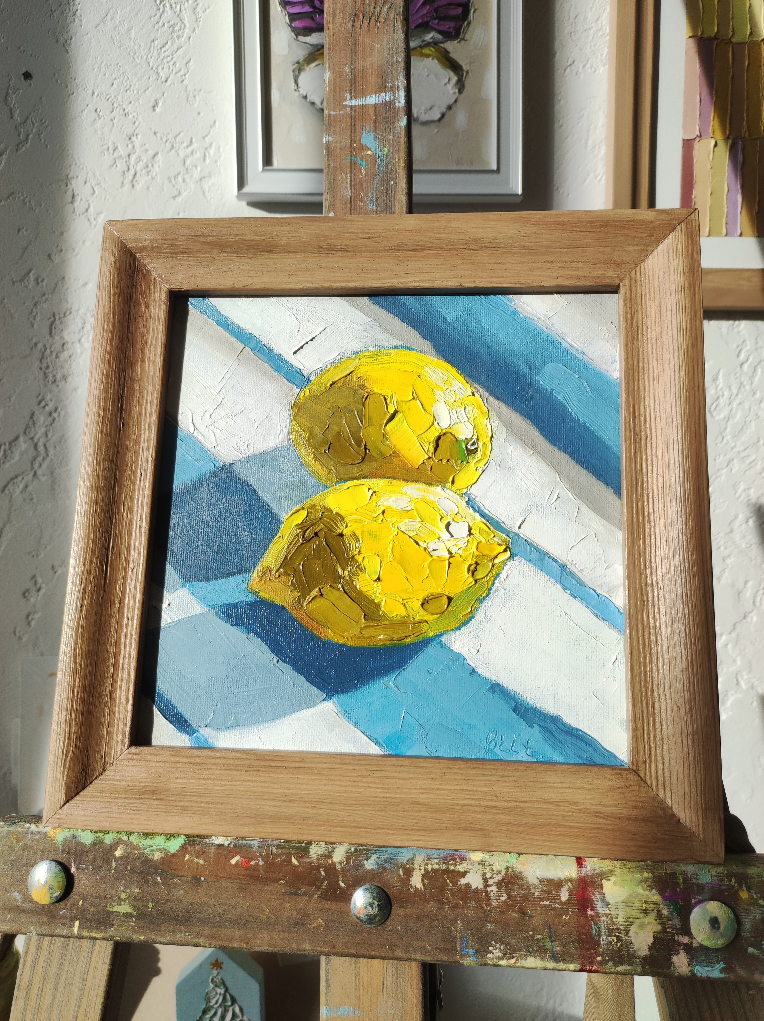 «Летняя ночь у озера». Картина маслом, холст на картоне. 40×40см. 8500р. Галерея авторских картин художницы Бельмесовой Евгении