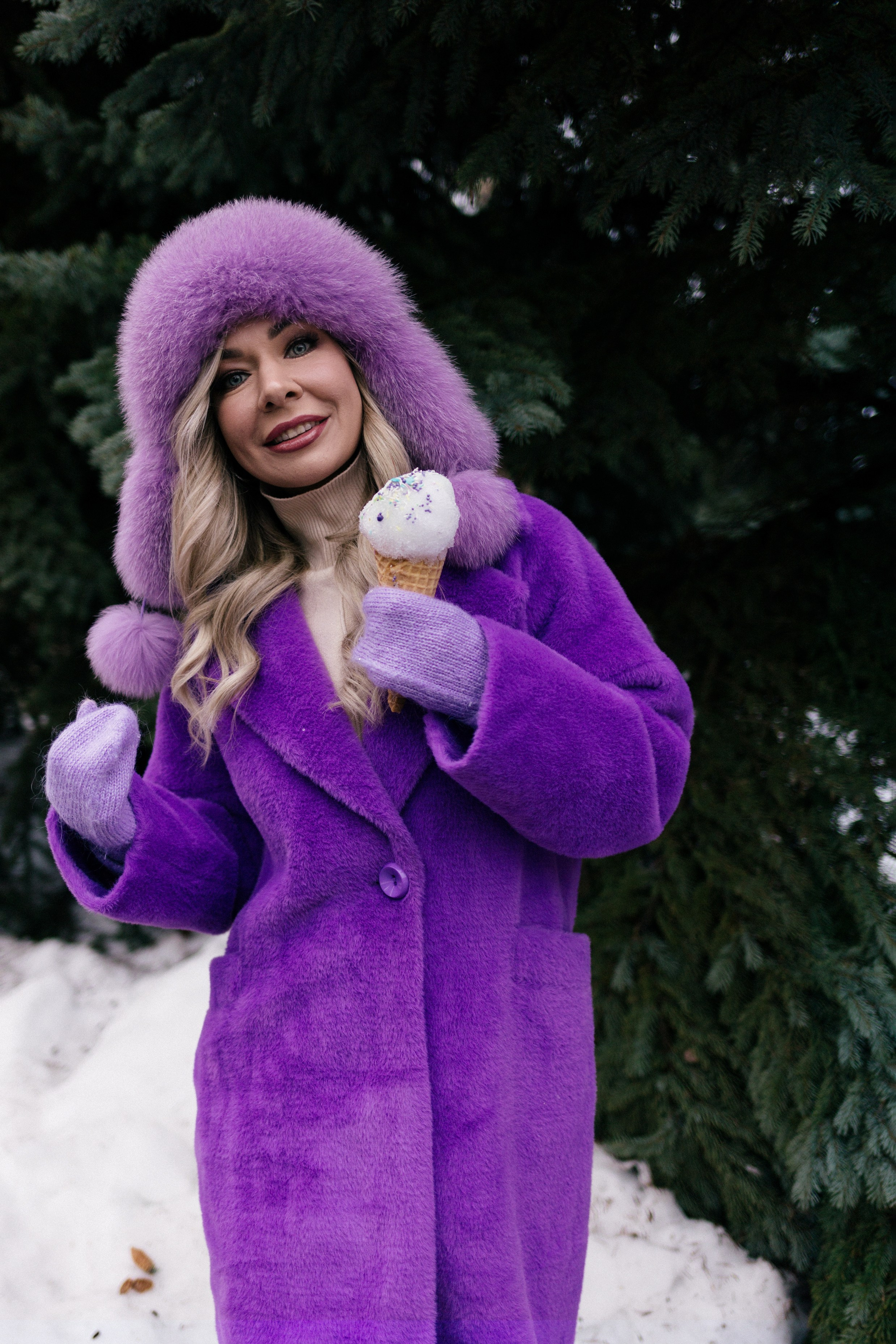 Зимняя сказка для Анны. Фотограф Елена Кириллова